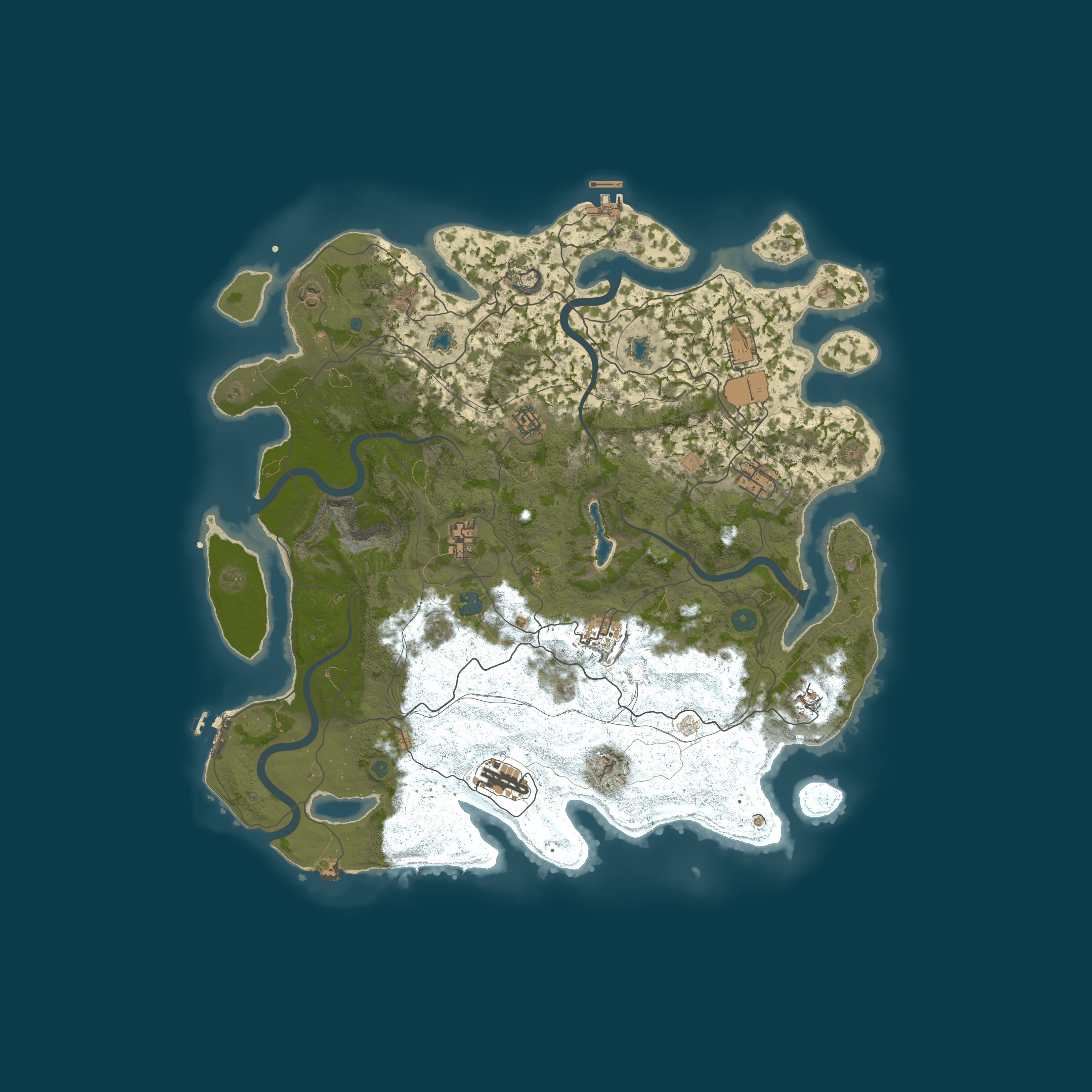 Map for Titan Rust - 2X/active addmins/weekly