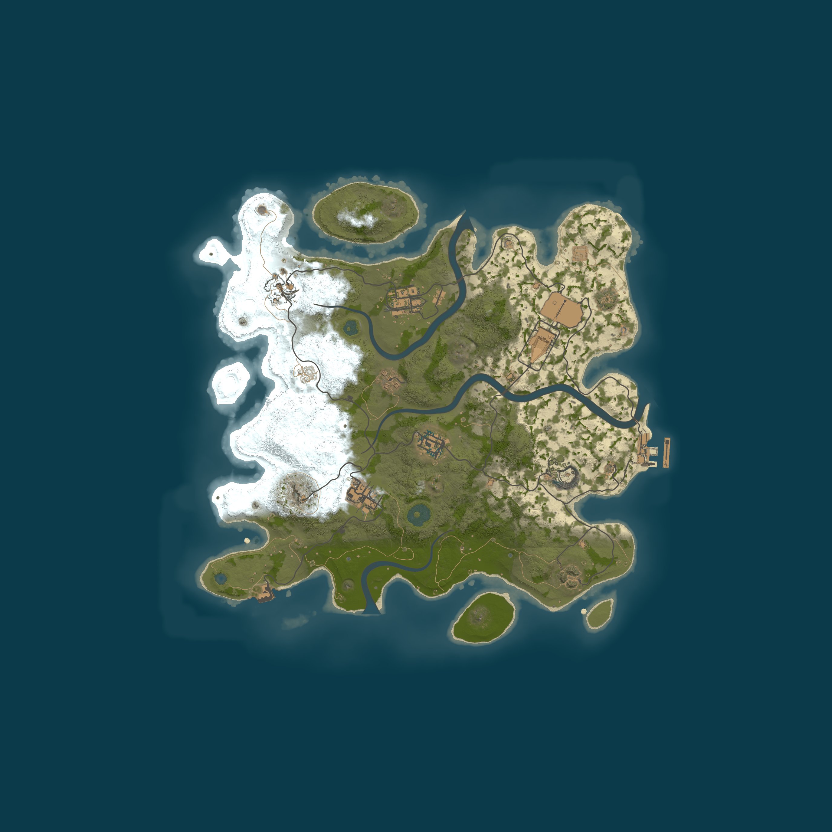 Map for [US] TheRustyOre 2x Vanilla Solo|Duo|Trio|Quad|US|WEEKLY|WIPED 