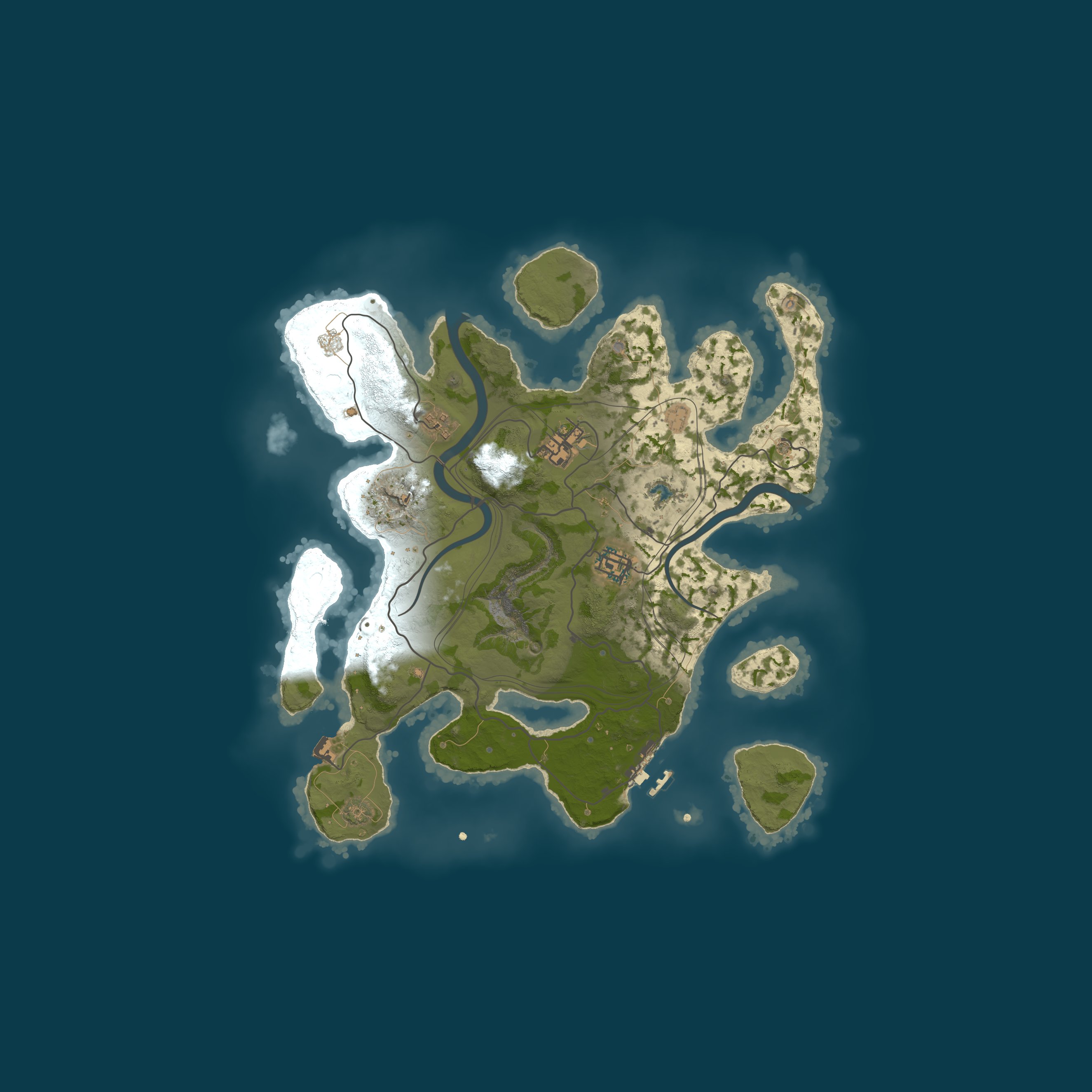 Rust map 3300/1337