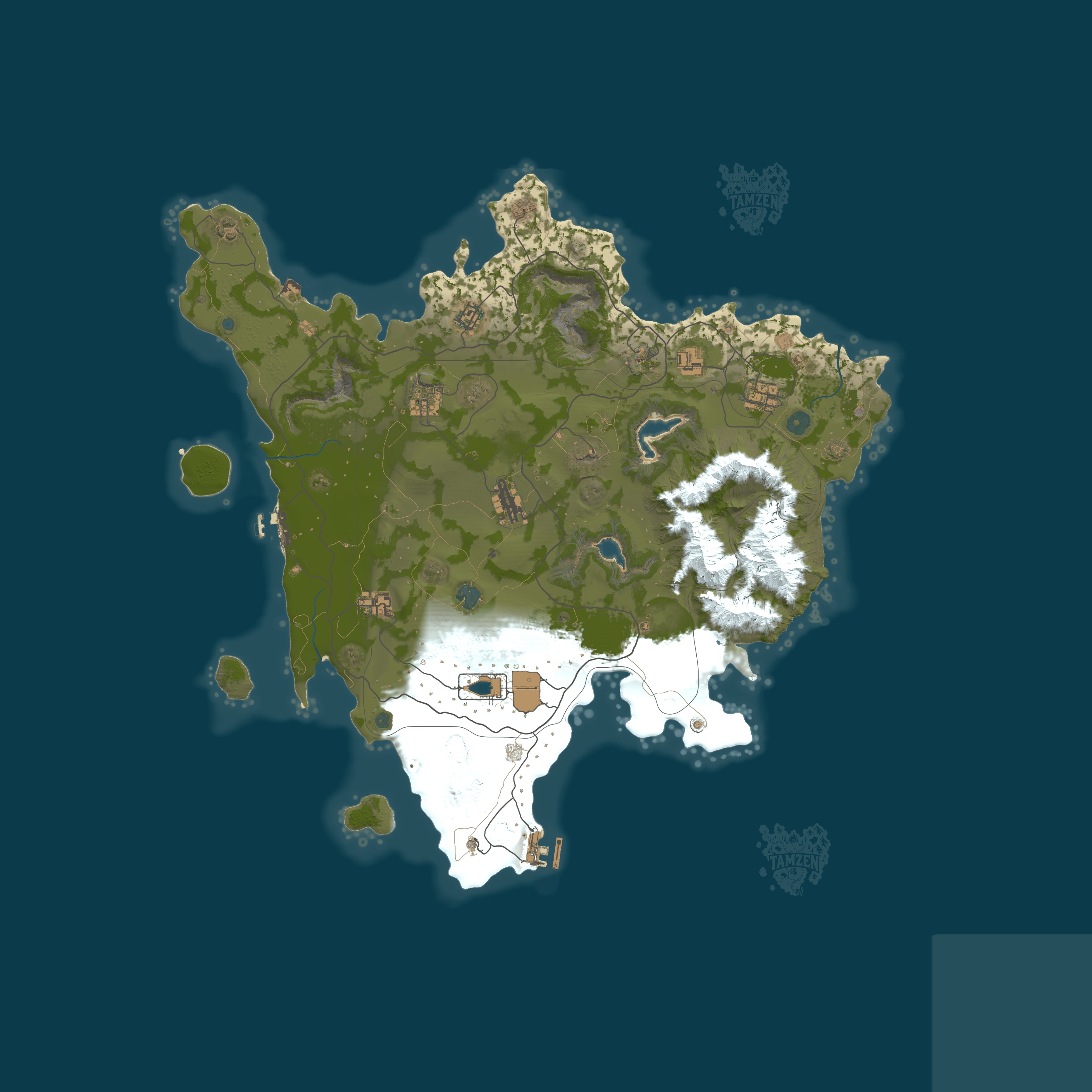 Rust map 5000/1337