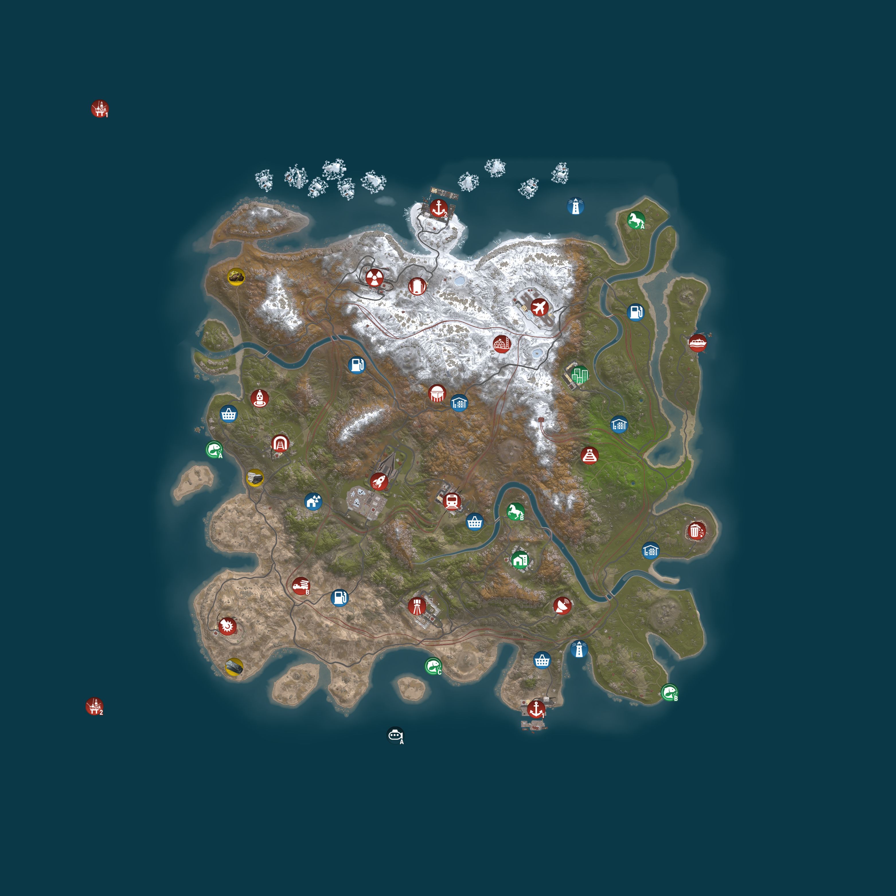 Rust map 4250/1337