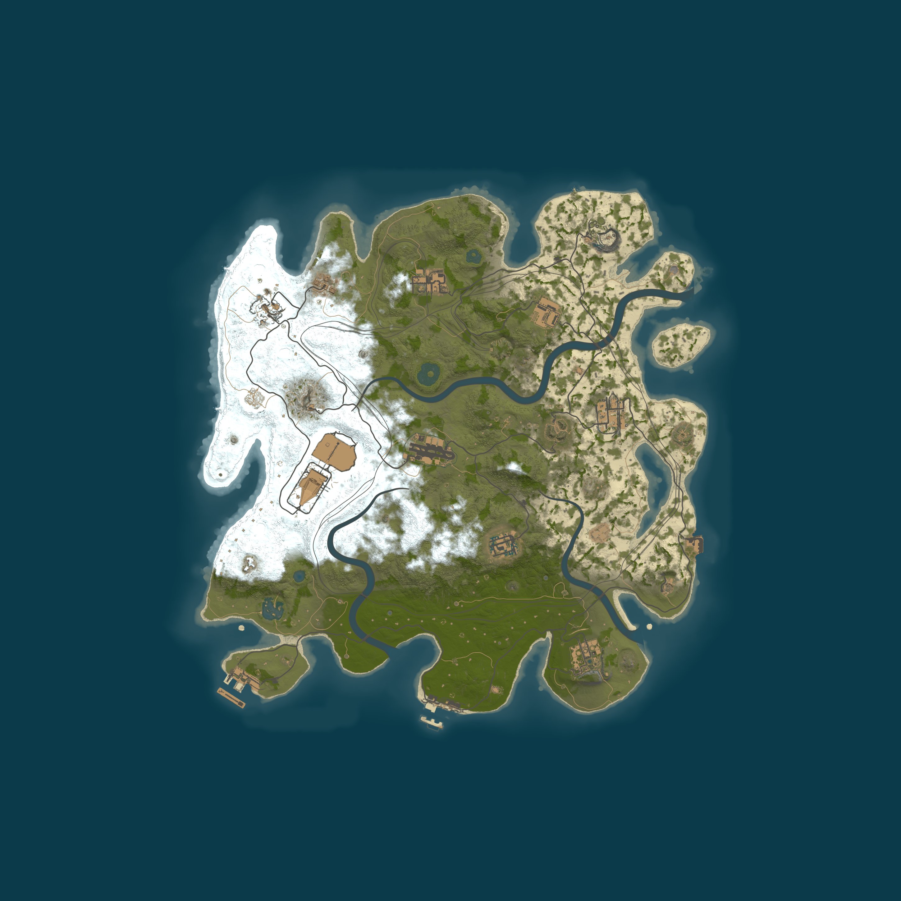 Rust map 3800/1337