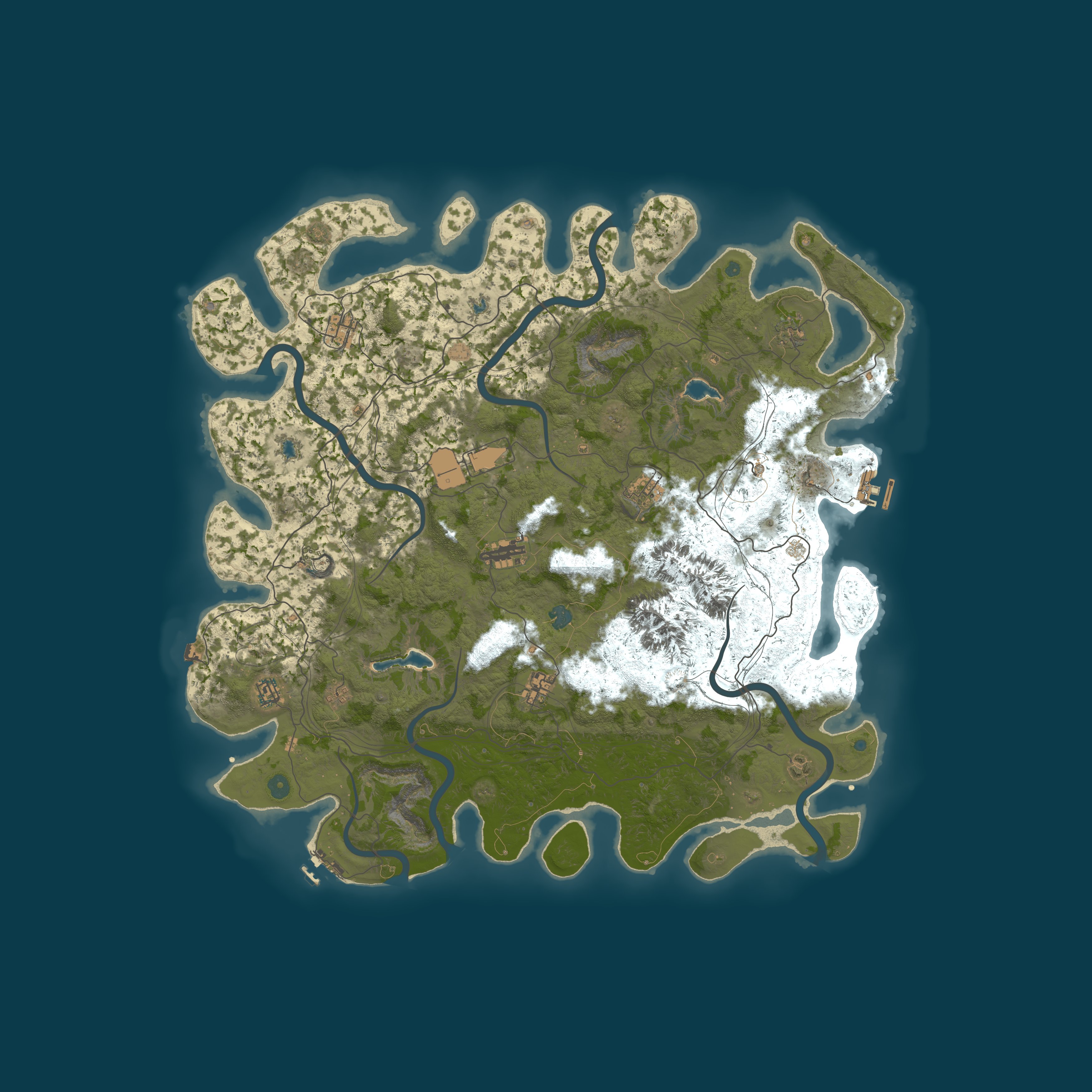 Map for Akemi |US| Noob-Friendly |PVE| No Killing, Raiding, Stealing.