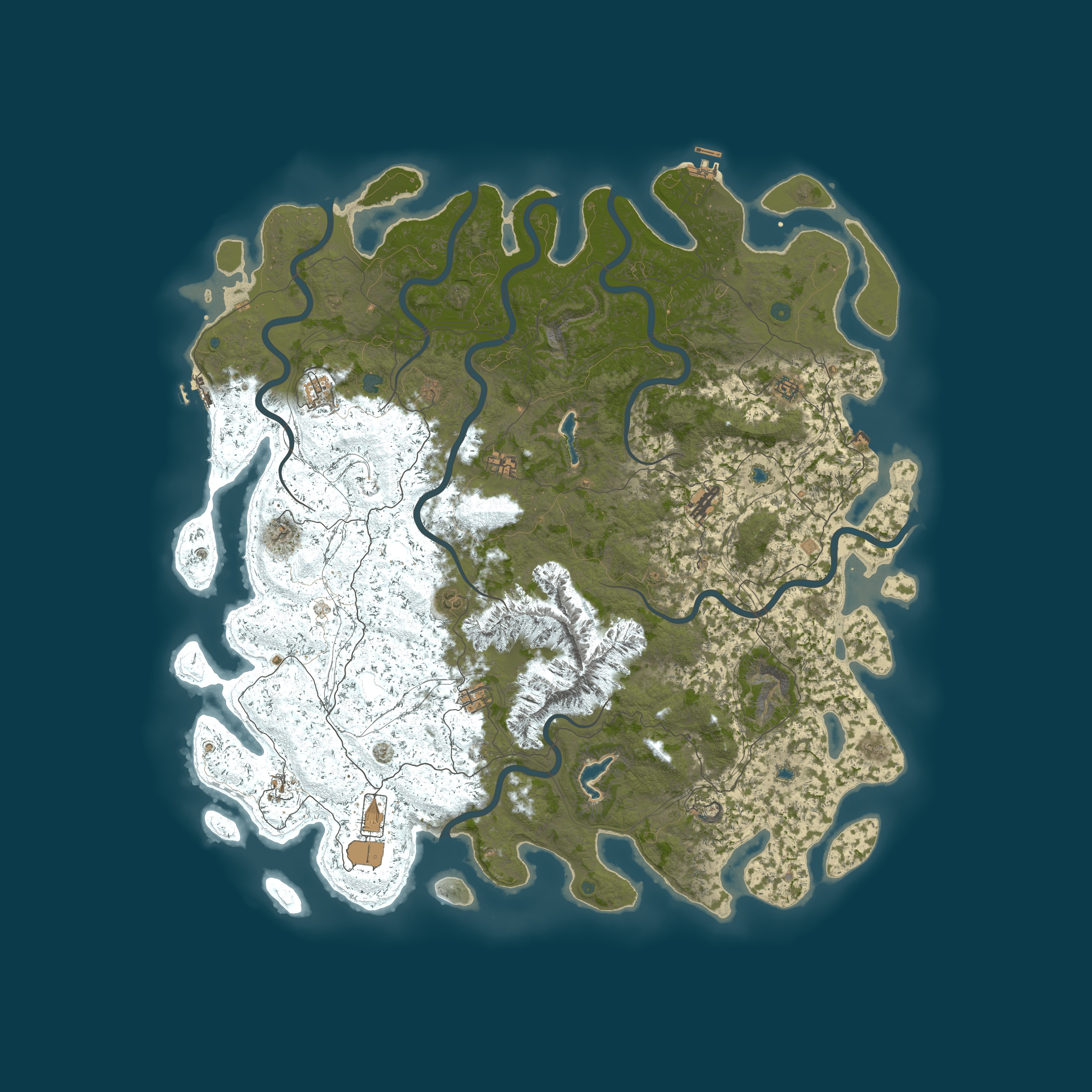 Map for Rusty Linux Man | 1.5x | Vanilla+ | LINUX