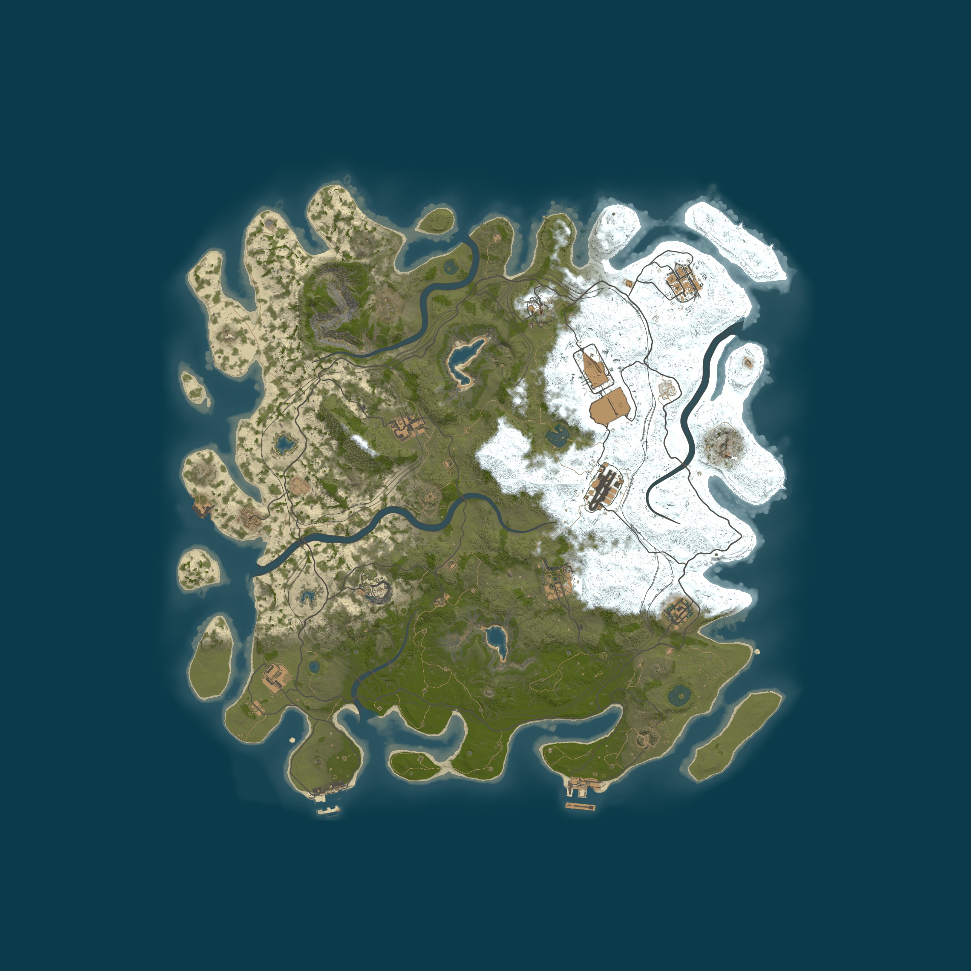 Map for [BR/LATAM] PVE Romzar•RPG•QUESTS•RAID•JETPACK•SKILLS