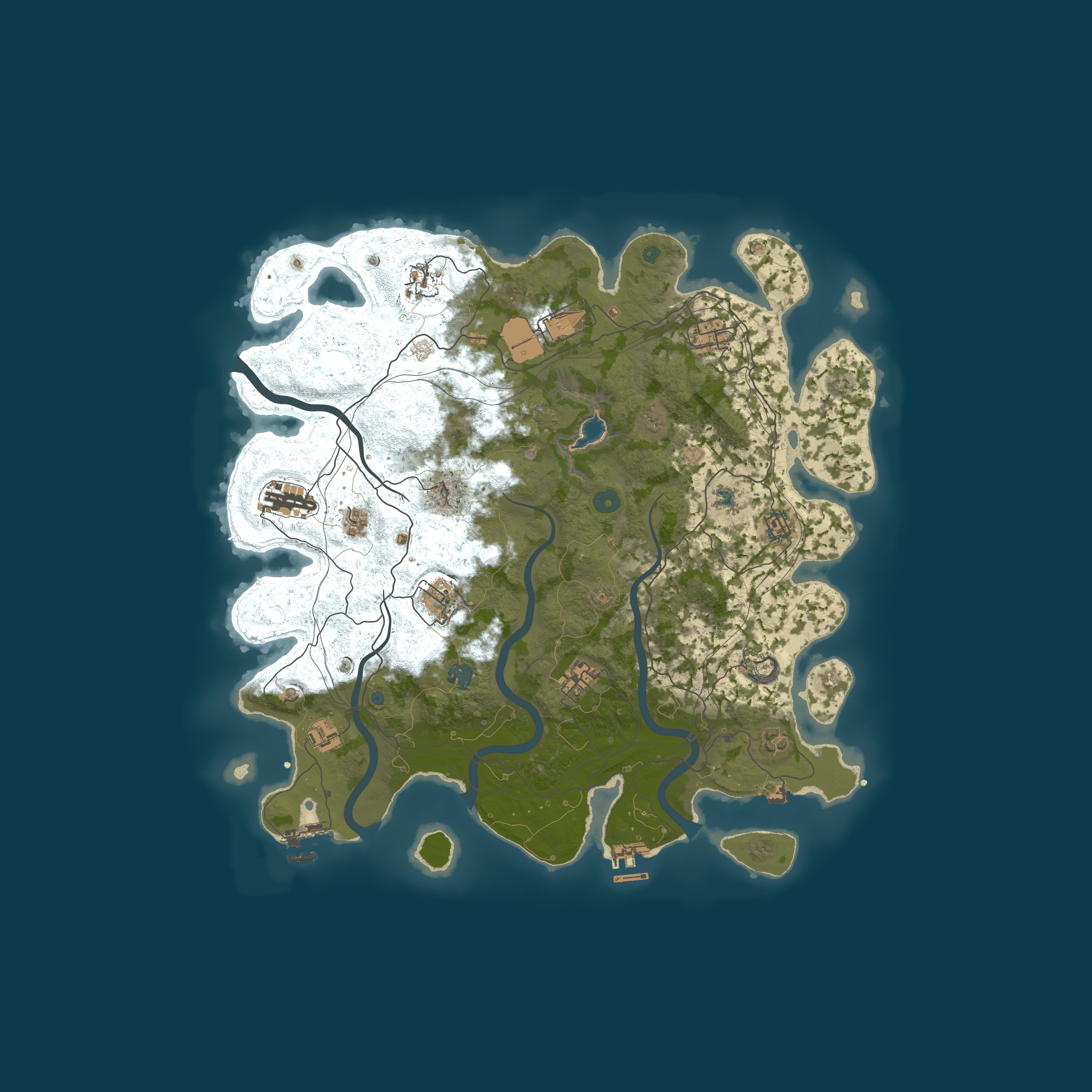 CZ/SK Virtual-Life PVE — Bản đồ ngẫu nhiên 4250, seed 23577