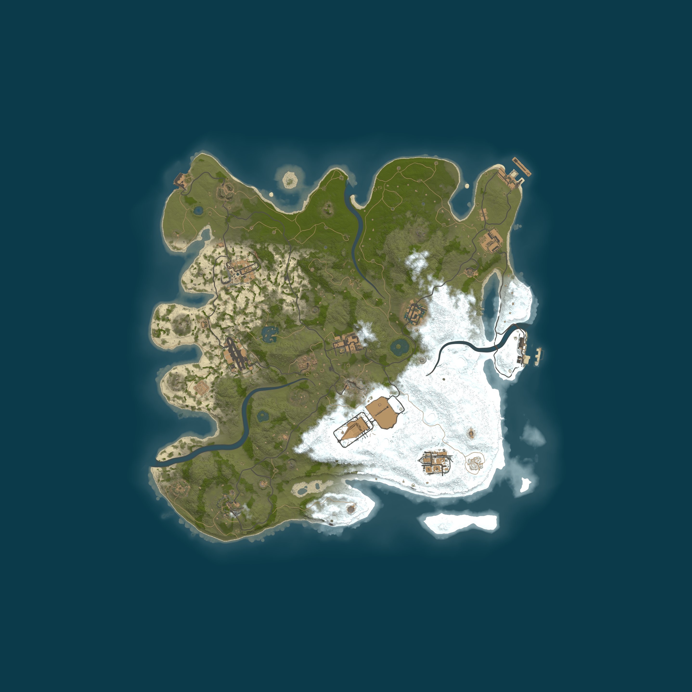 Map for RUSTANE 2X SOLO/DUO/TRIO︱JUST FULLWIPED 18/08