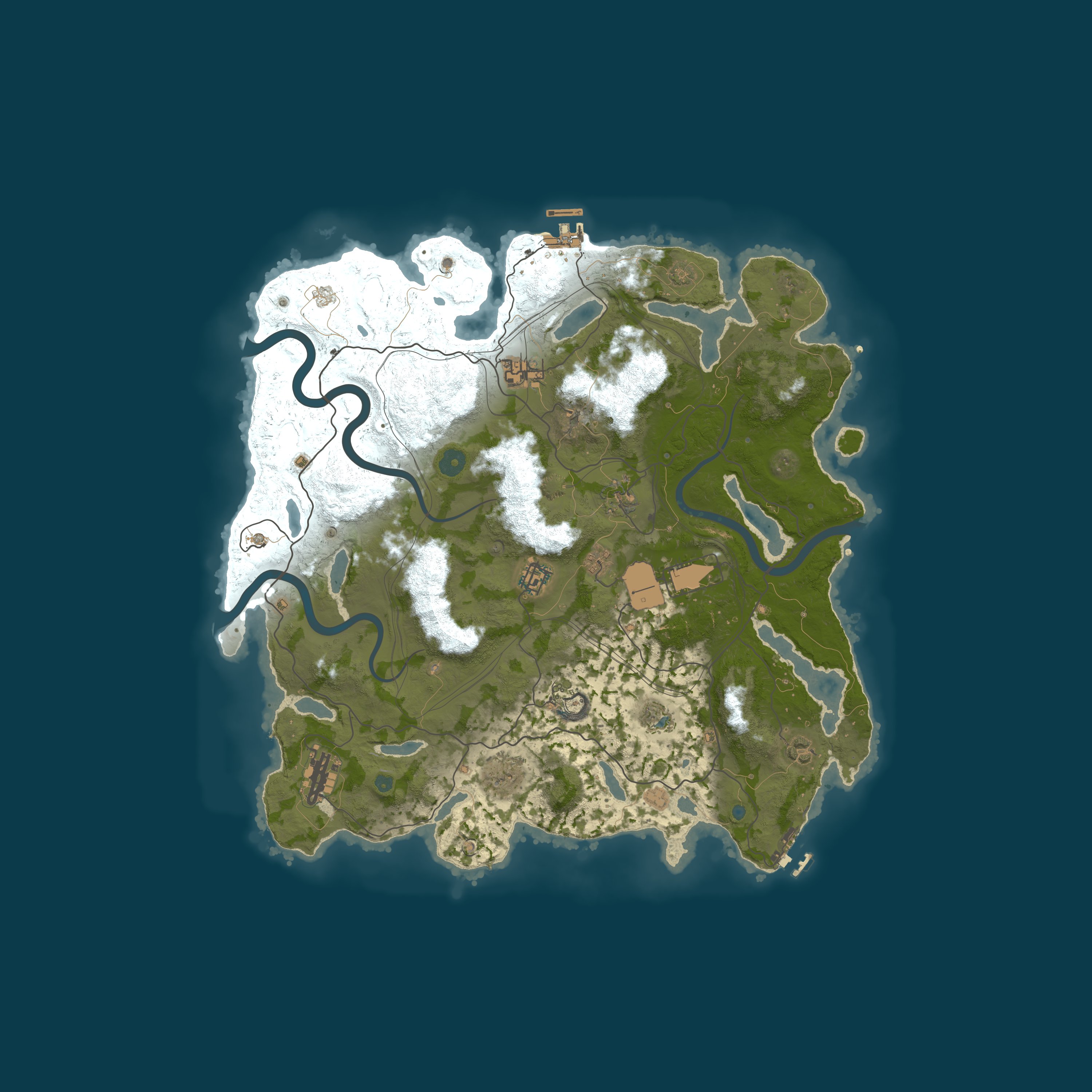 Карта сервера