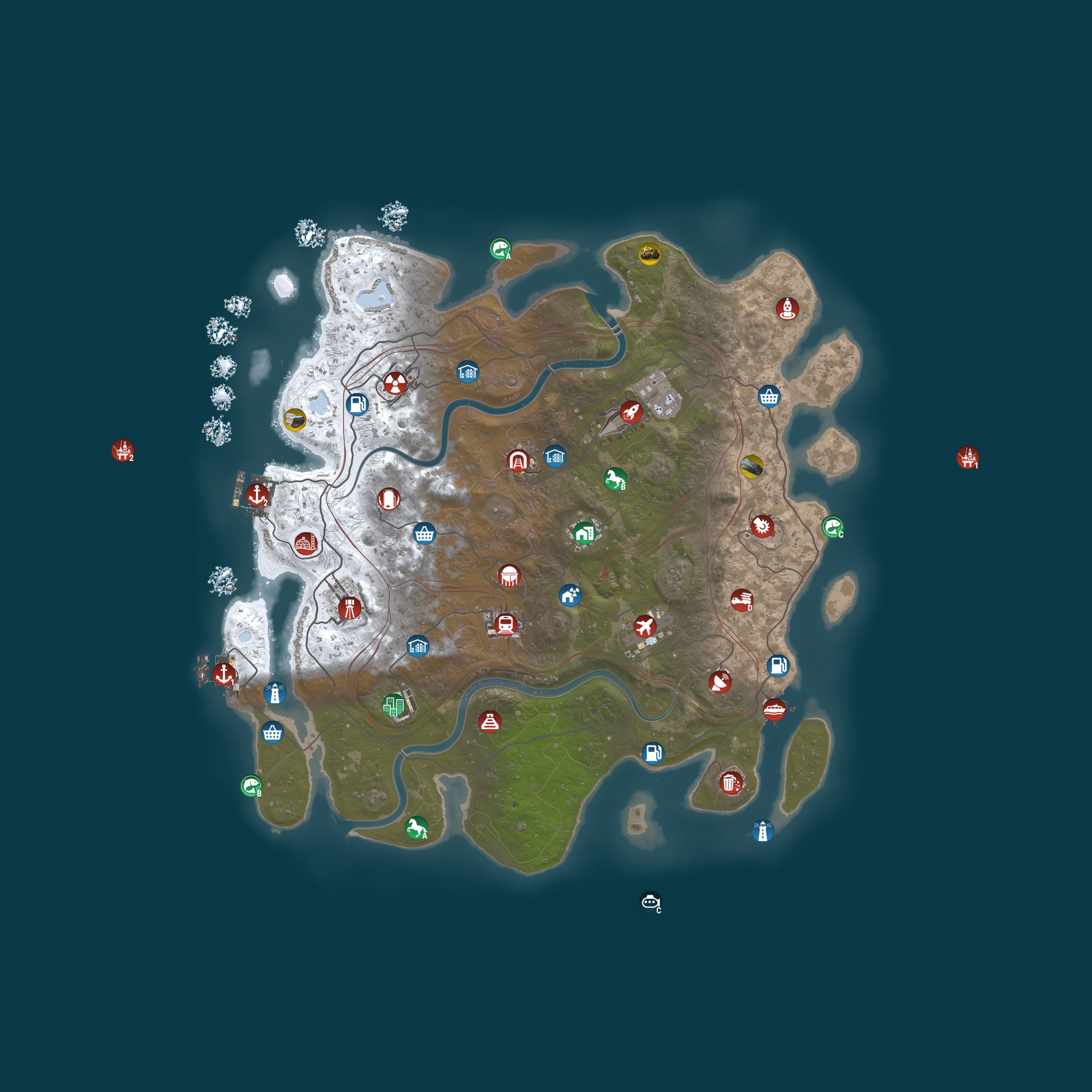 Rust map 4000/1337