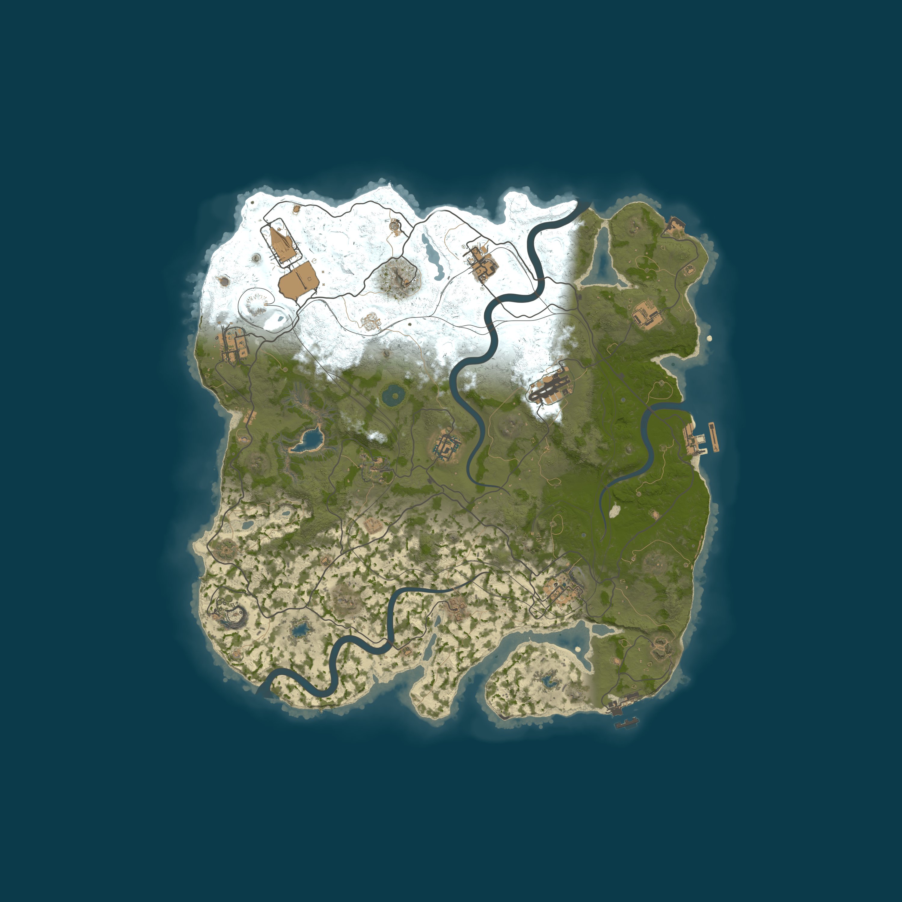 Rust map 4000/1337