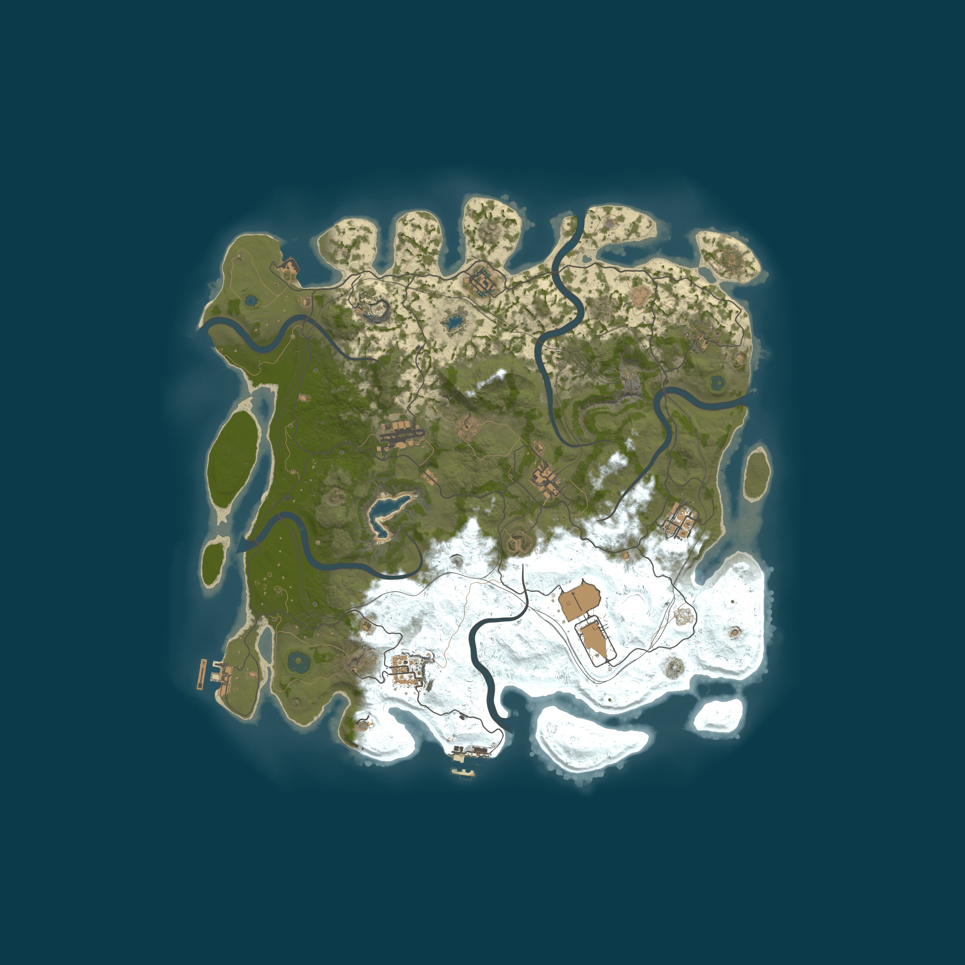 Карта сервера