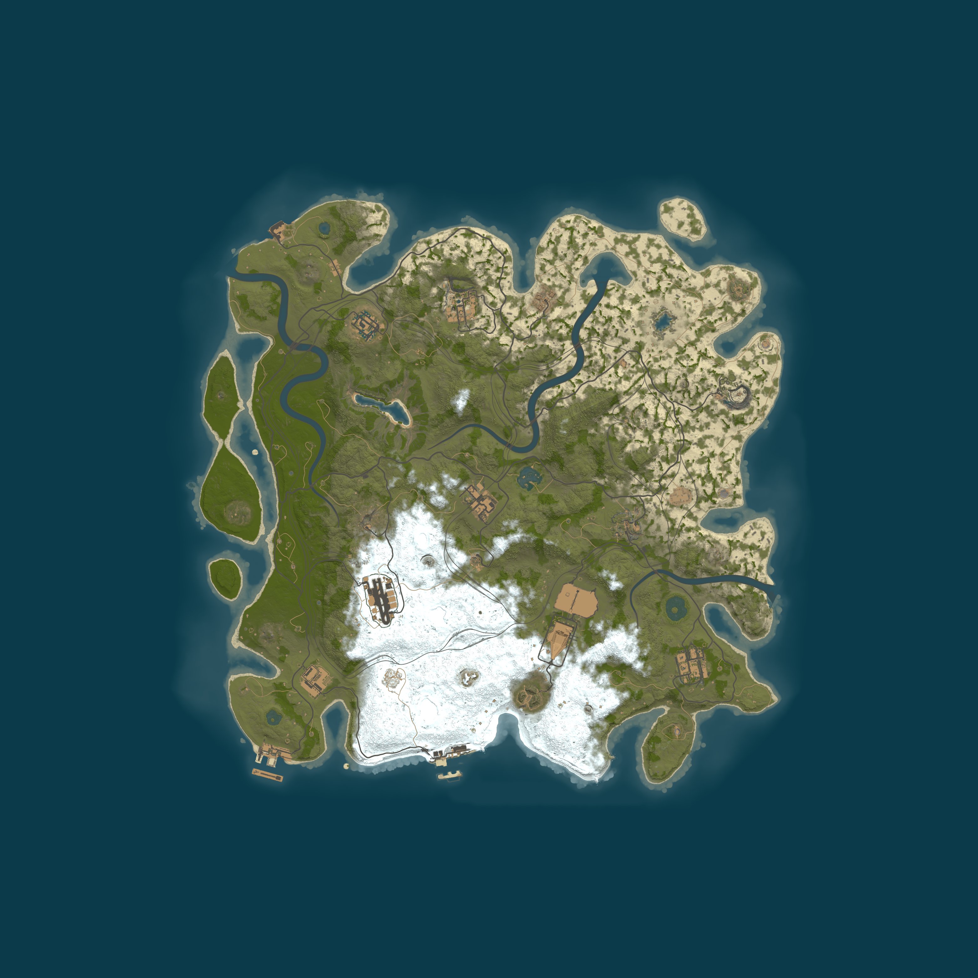Map for PUERTO RUST LATAM ESP SOLO/DUO/TRIO
