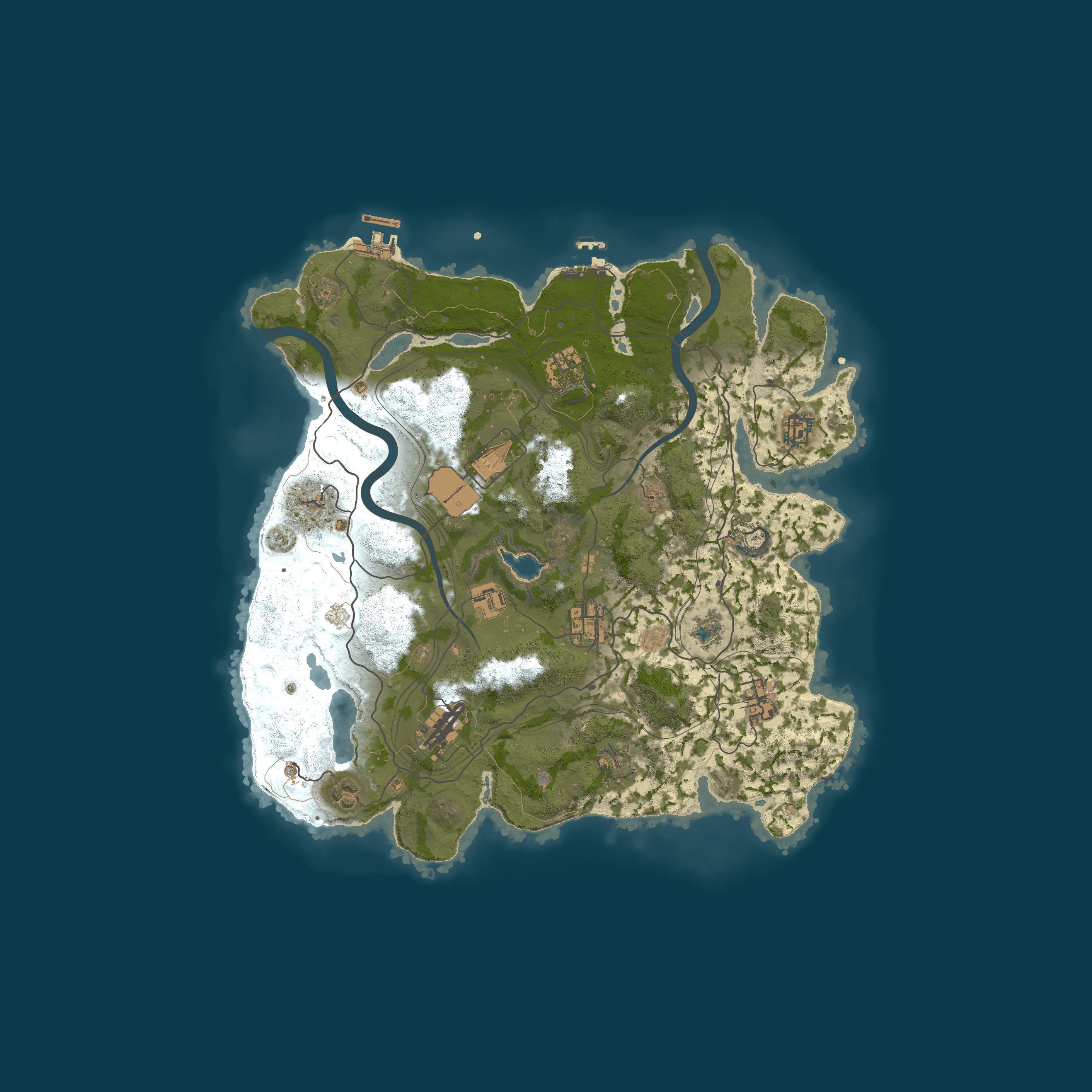 Rust map 3650/1337