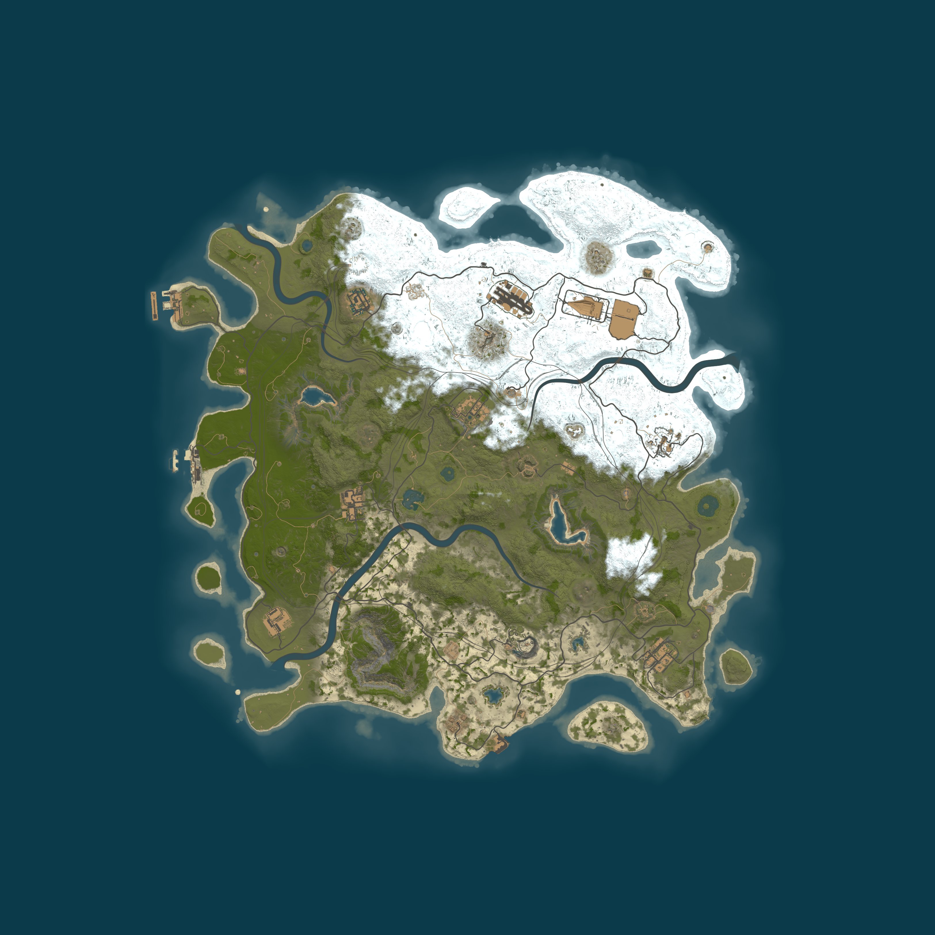 Map for Dragon PvE - [5x|Bots|Events]