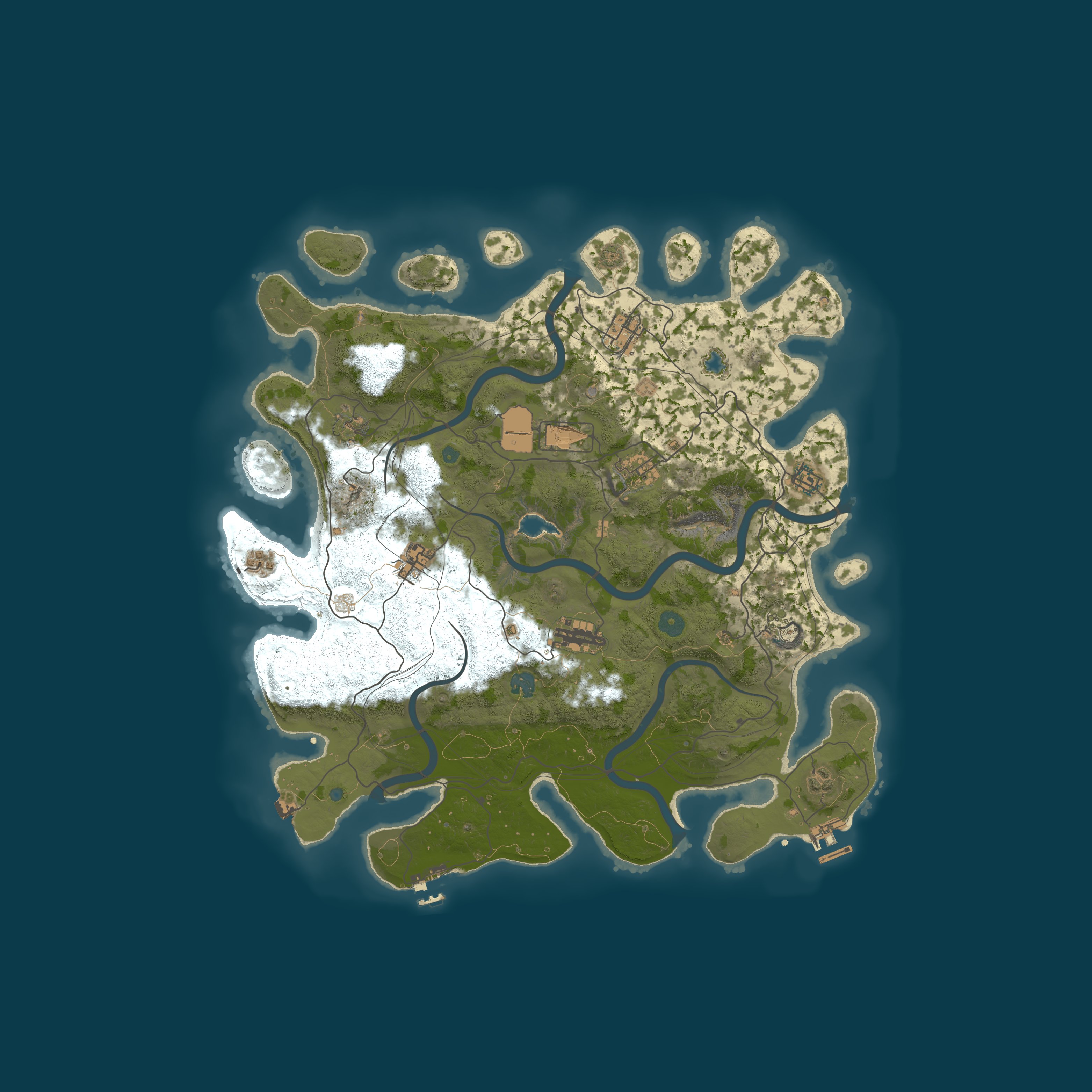 Map for Tiger Eye PVE 10X