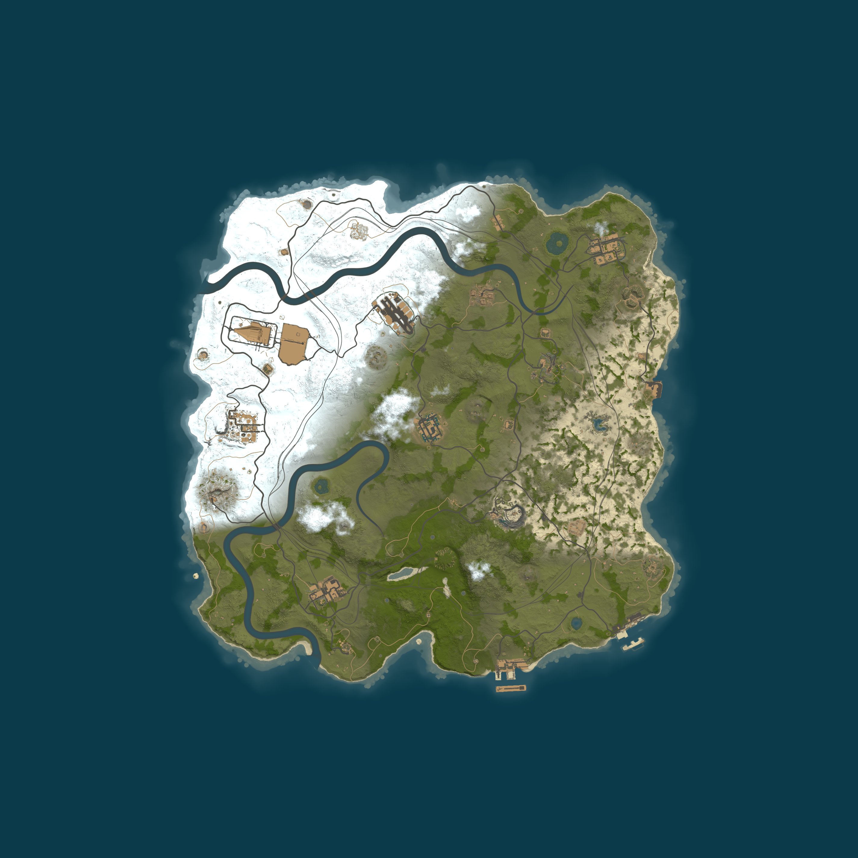 Map for WEREWOLF GAMING.CO 3x Solo/Duo Weekly Fridays|Loot x3|Share BPs
