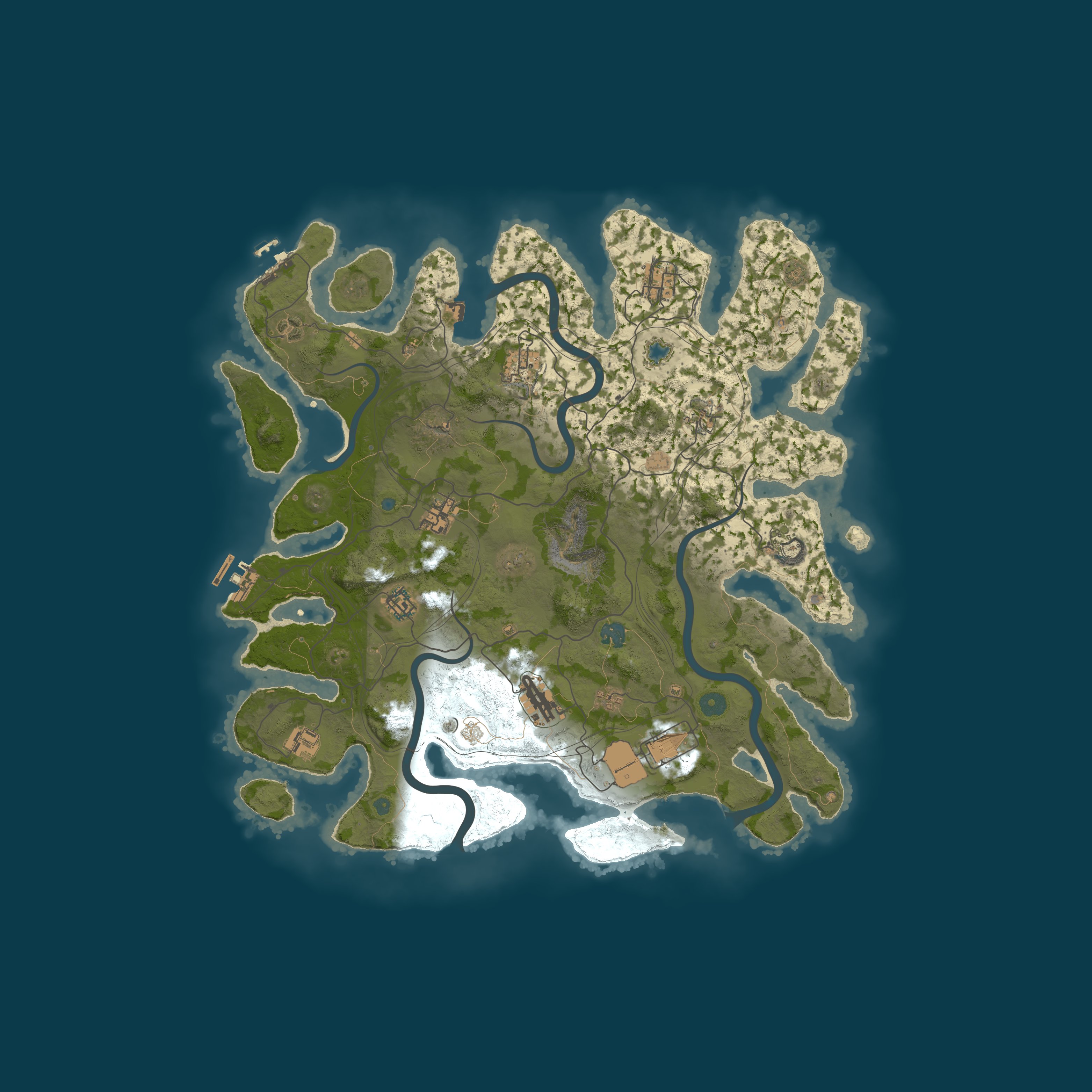 Rust map 4250/1337