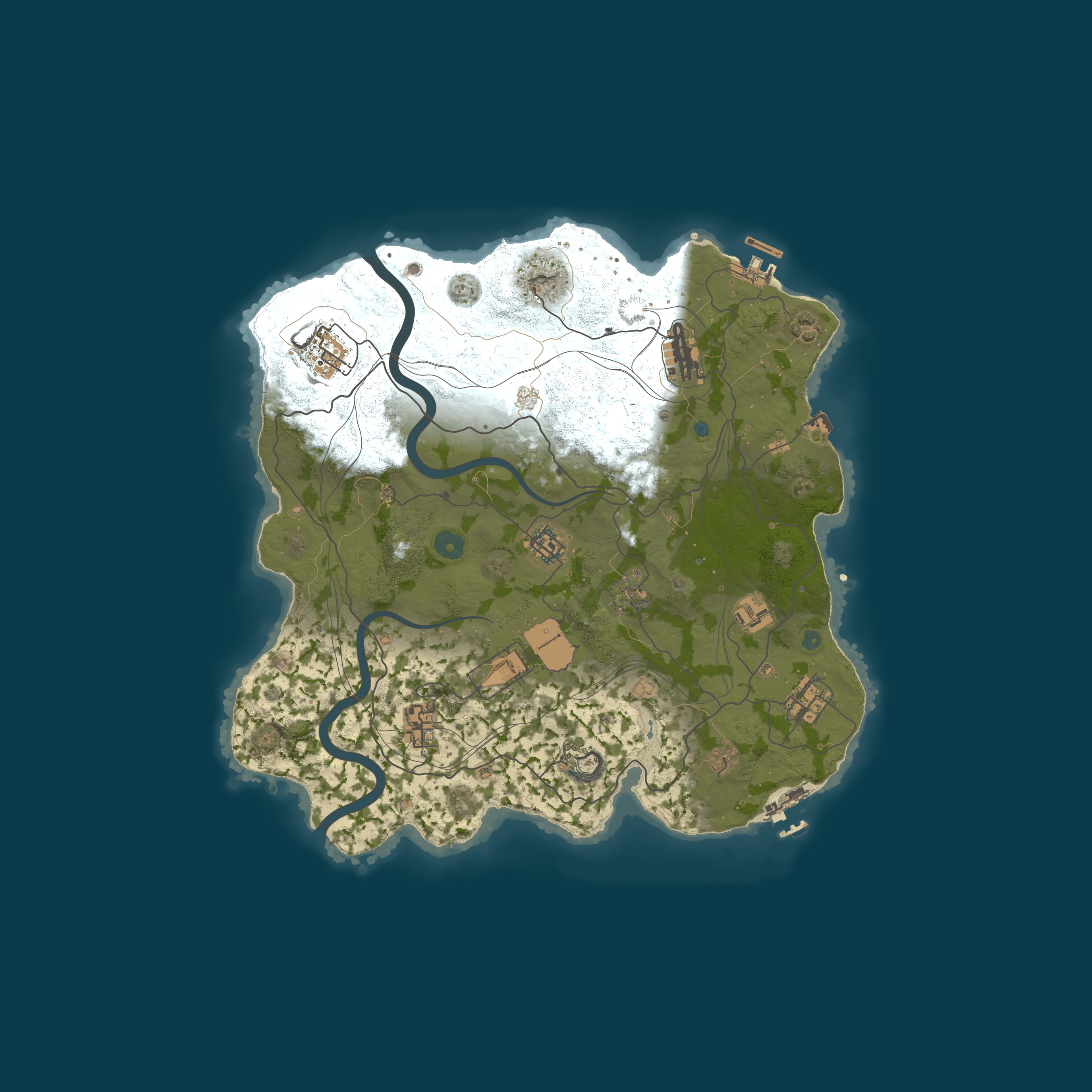 Rust map 3500/1337