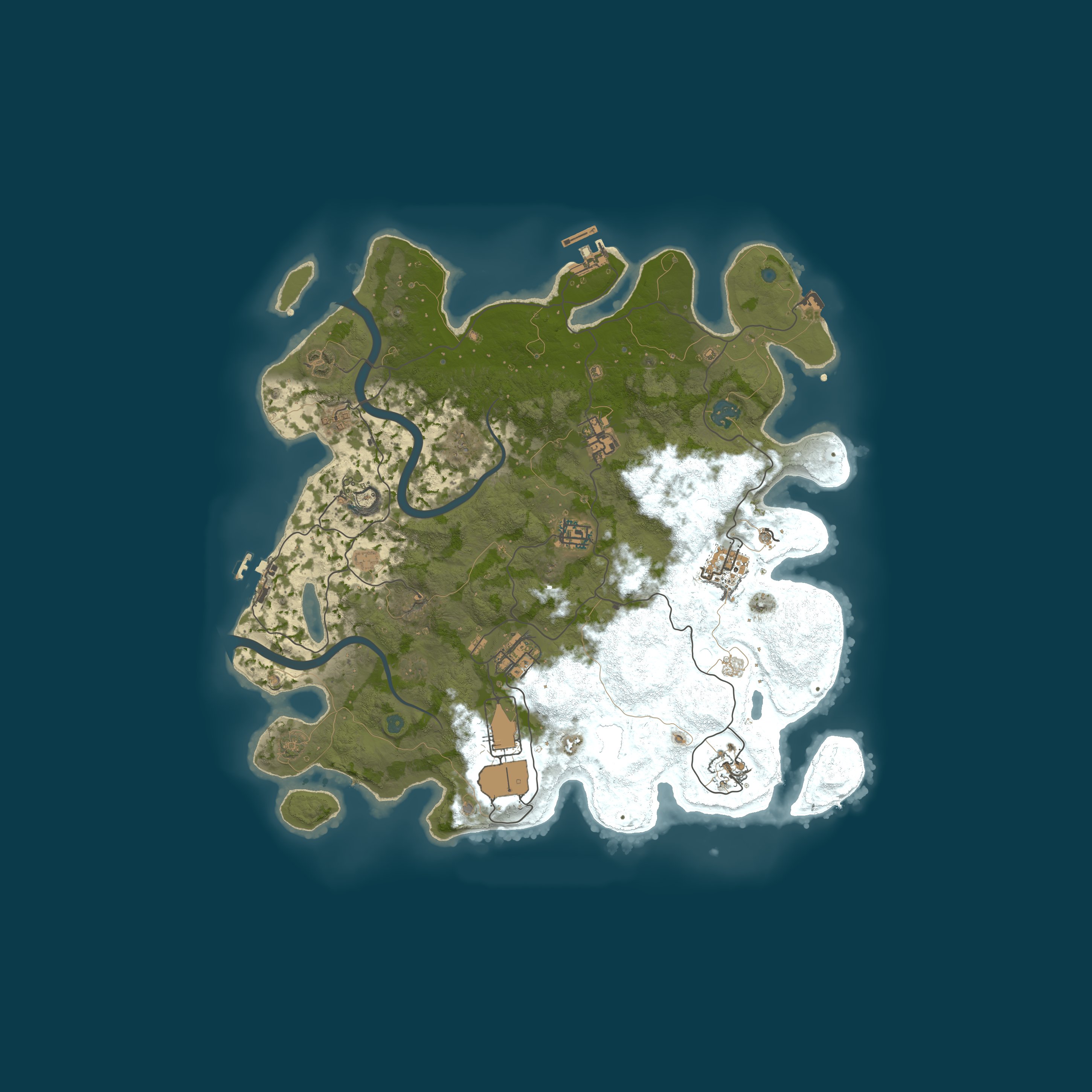 Map for Nights Survival