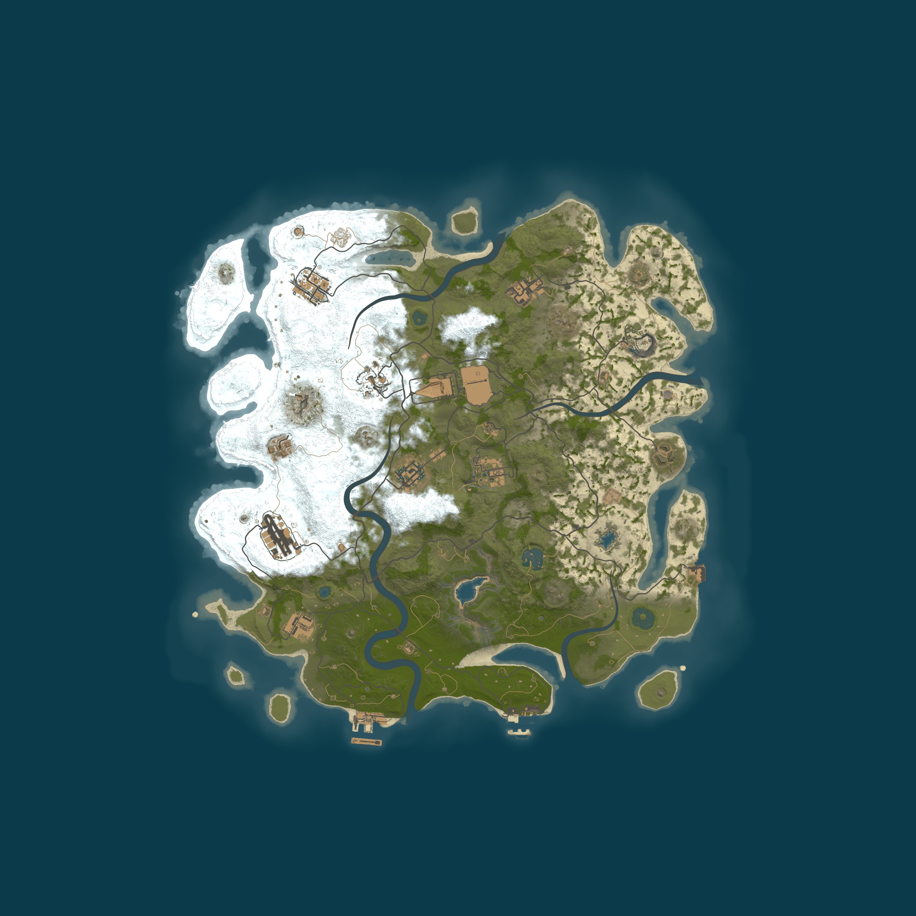 Map for Мой сервер | By IMBA.HOST