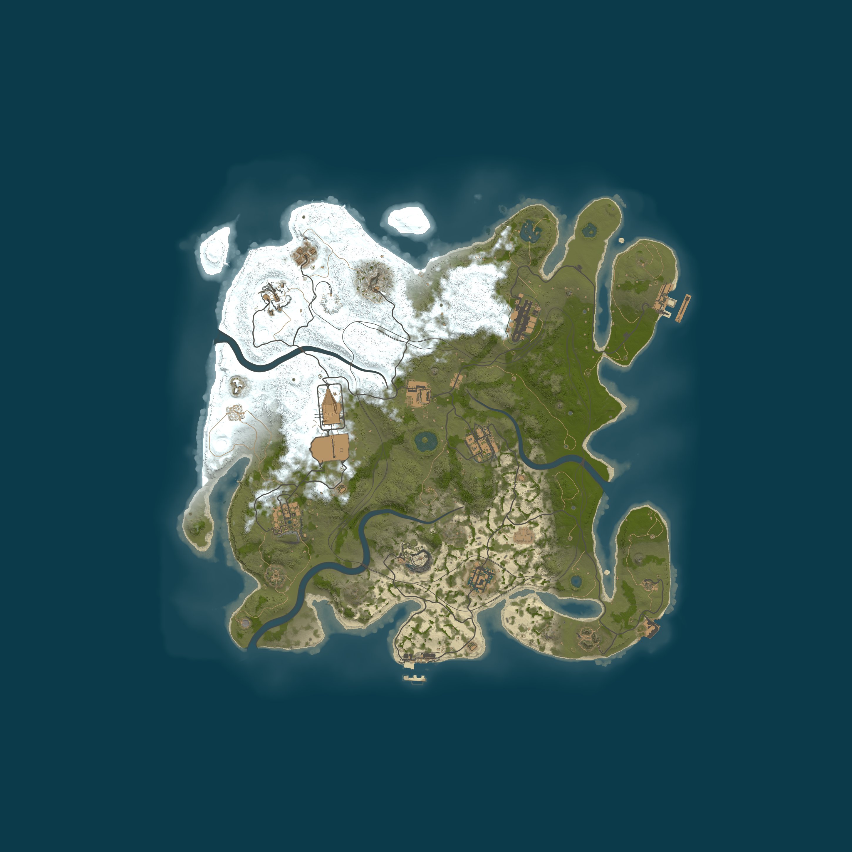 Rust map 3800/1337