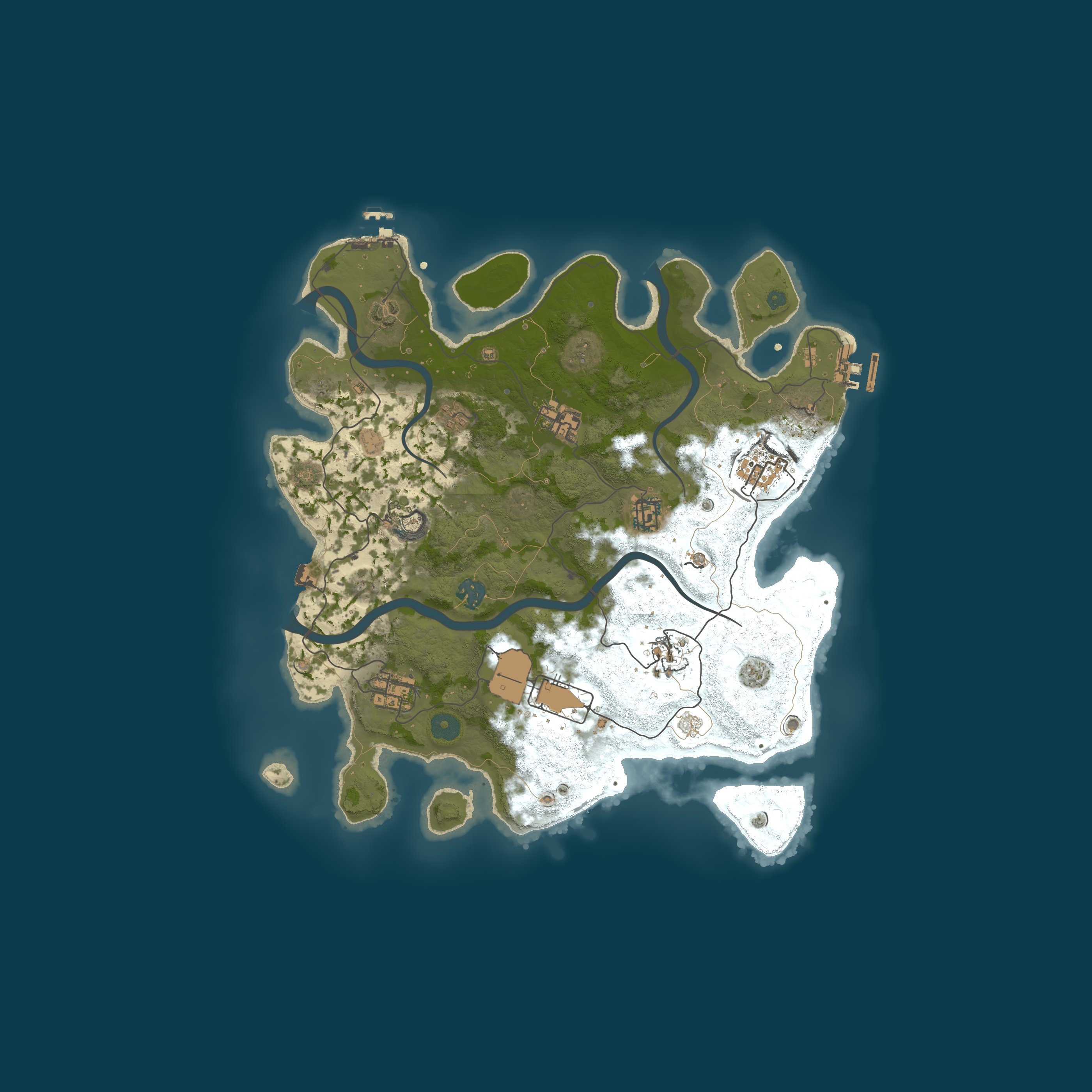 Карта сервера