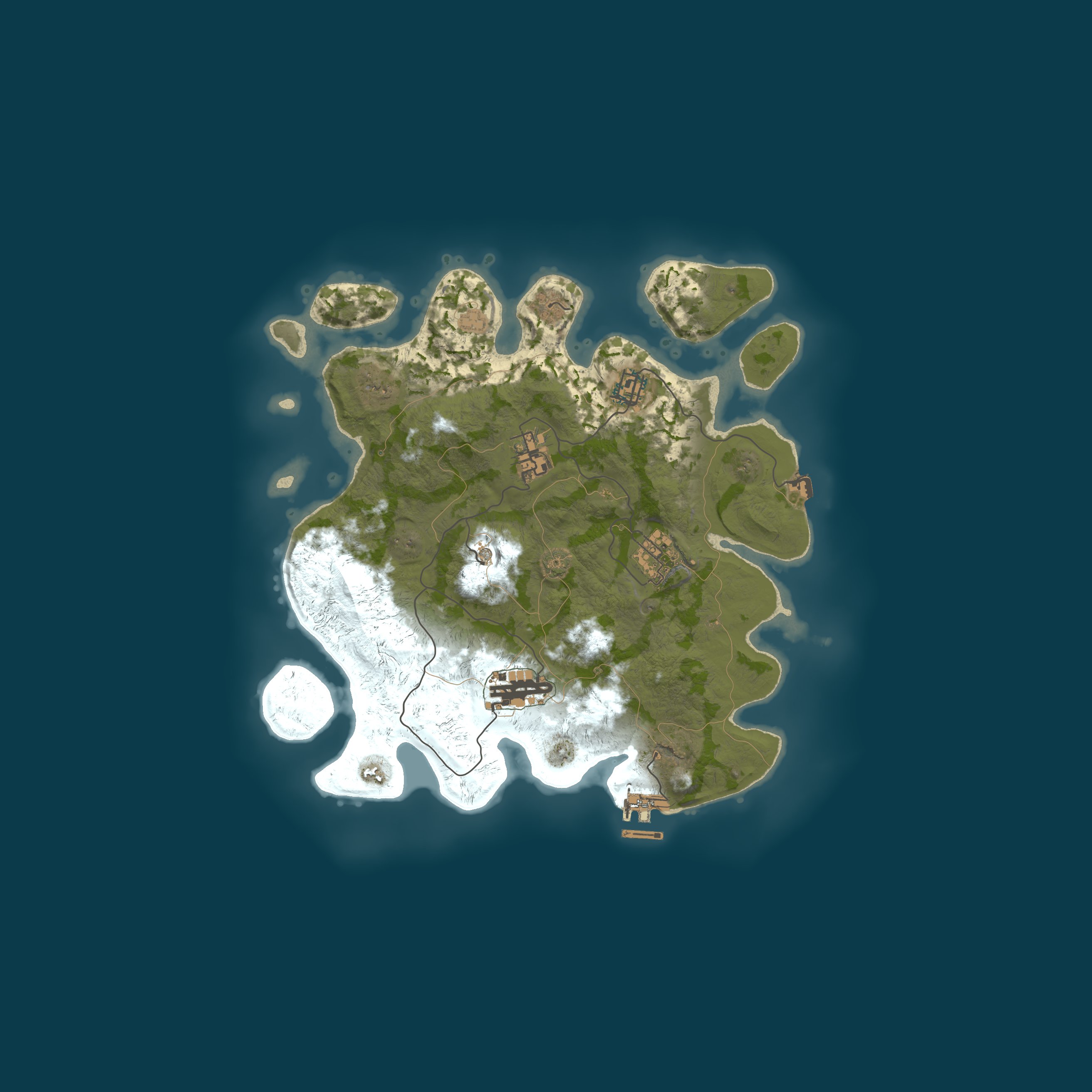 Rust map 3250/1337