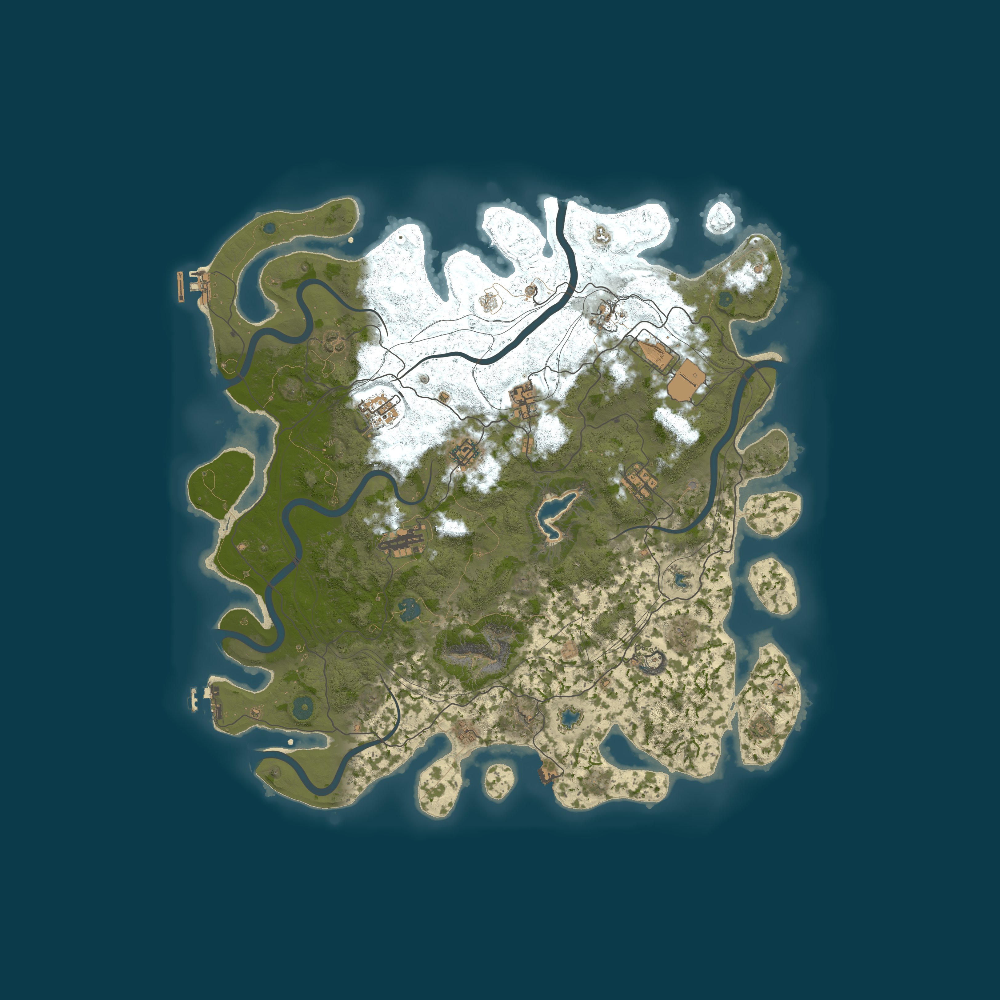 Map for [LATAM] EVERLAND VANILLA | SOLO/DUO/TRIO |