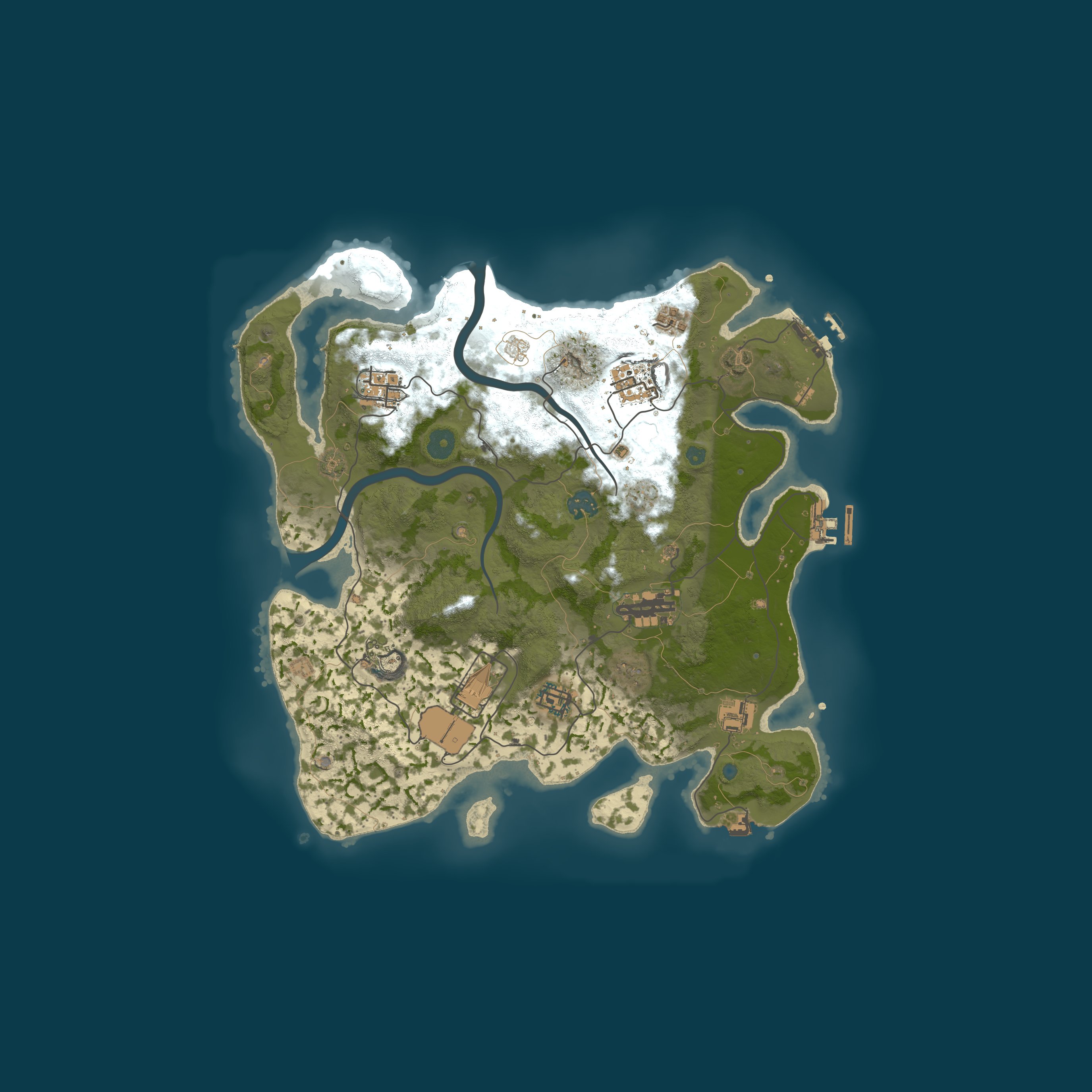 Rust map 3500/1351821
