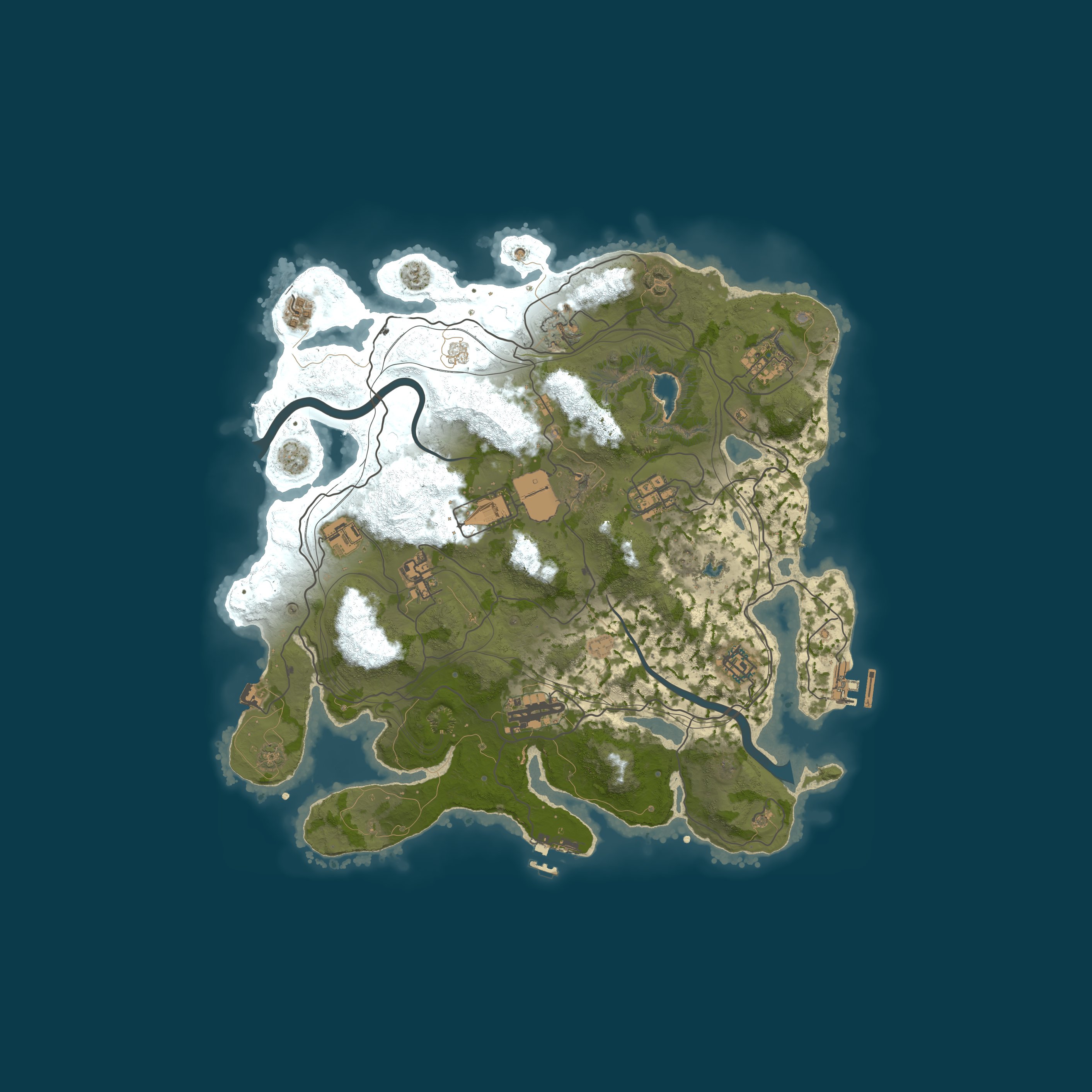 Rust map 3650/1337