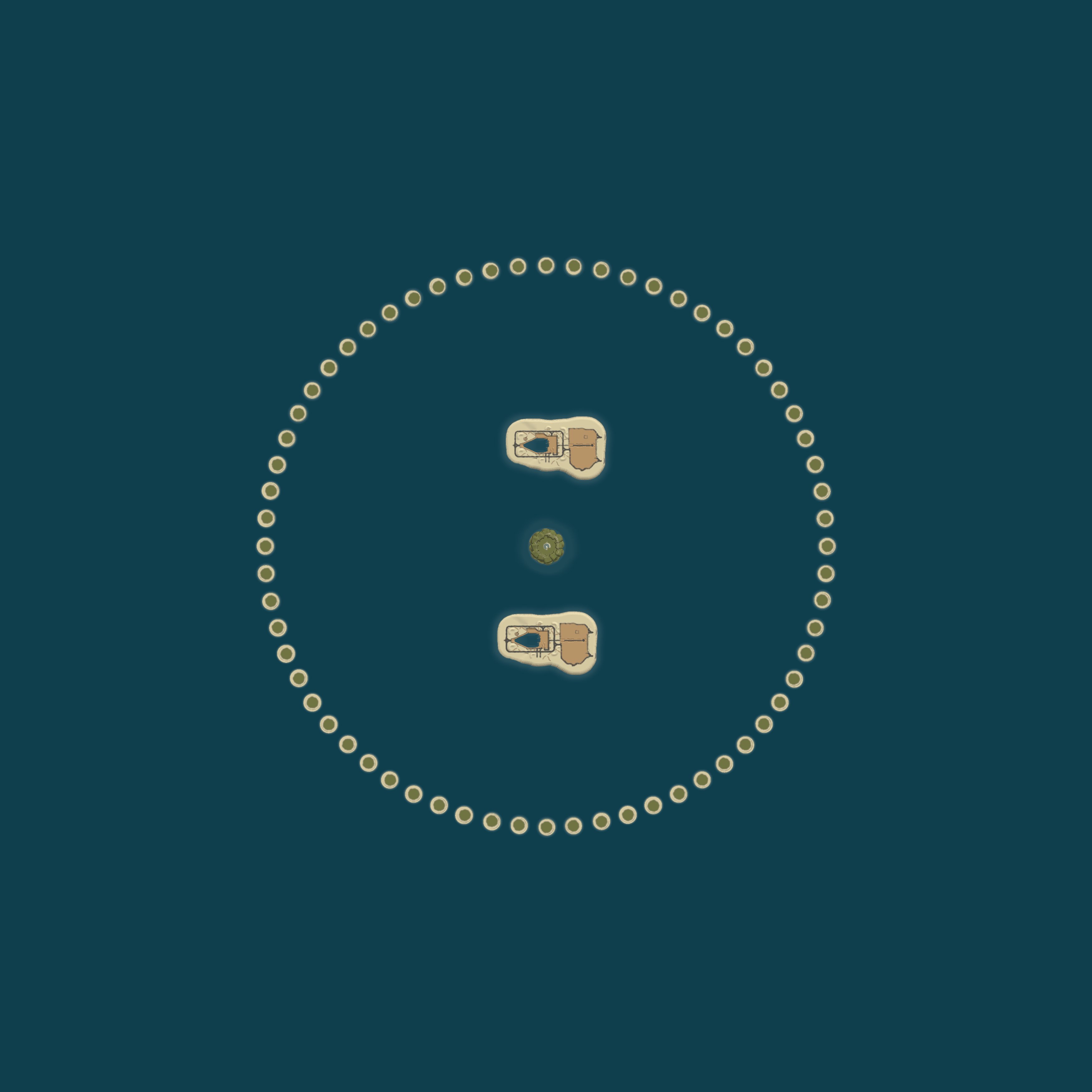 Custom Map, size 5000, seed 1337