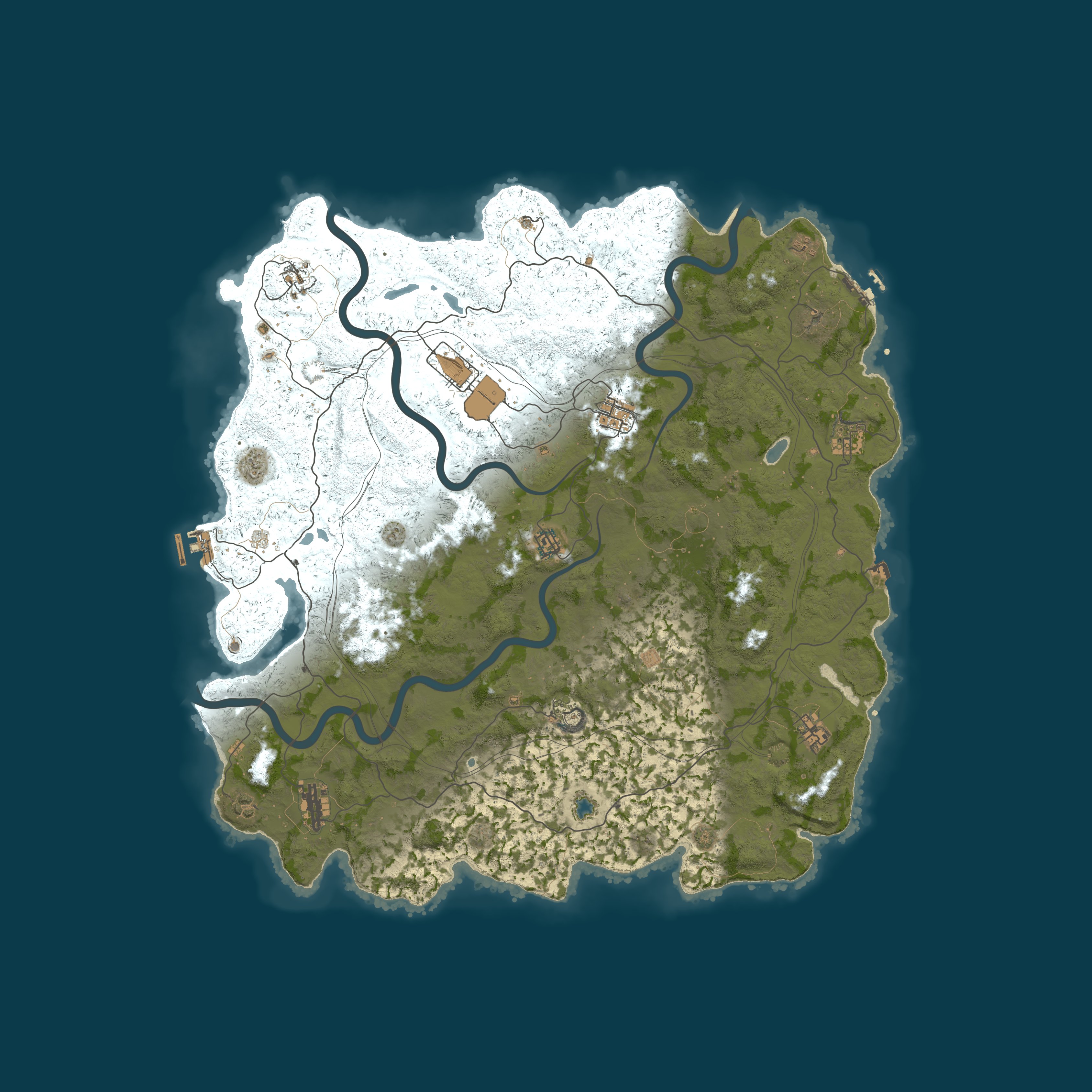 Map for My Untitled Rust Server