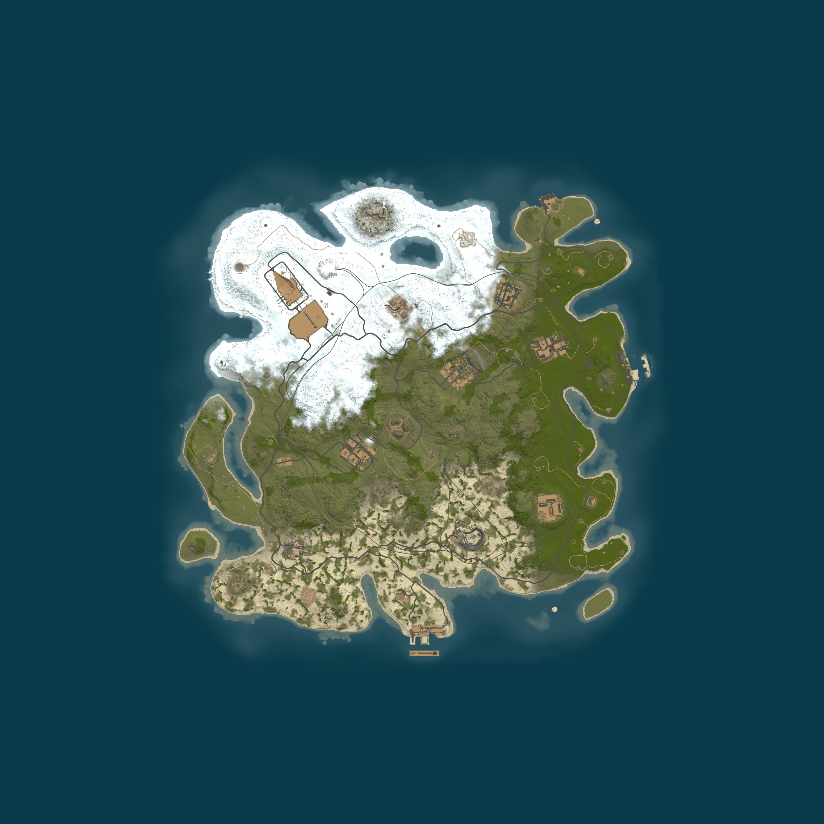 Rust map 3600/1337
