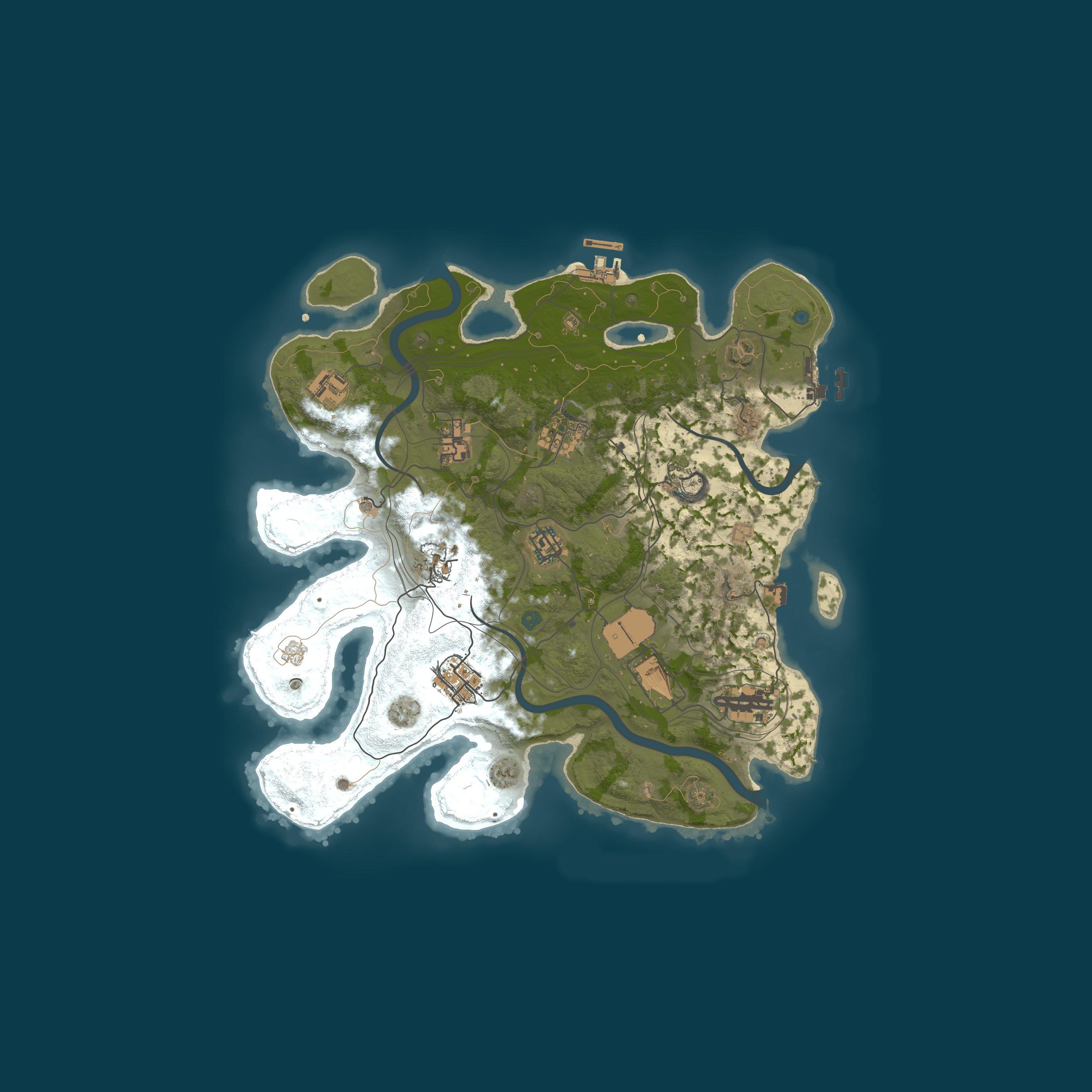 Rust map 3500/1337