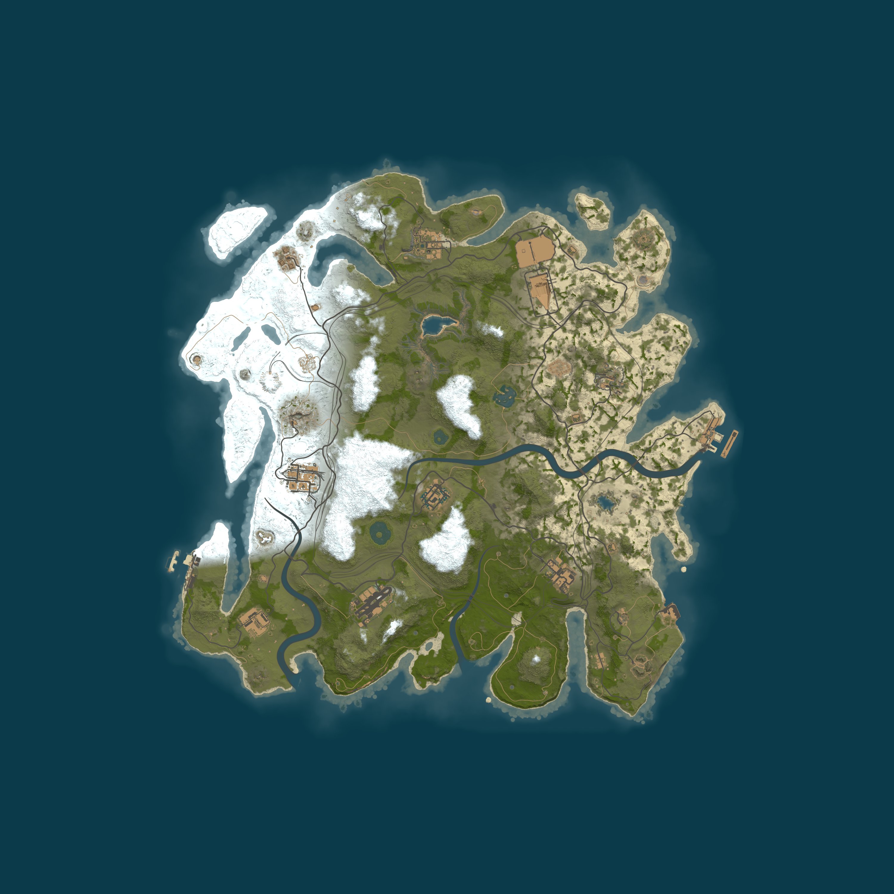 Map for Rust4Noobs #2 | Solo only | Softcore 50% Monthly | No BP Wipe