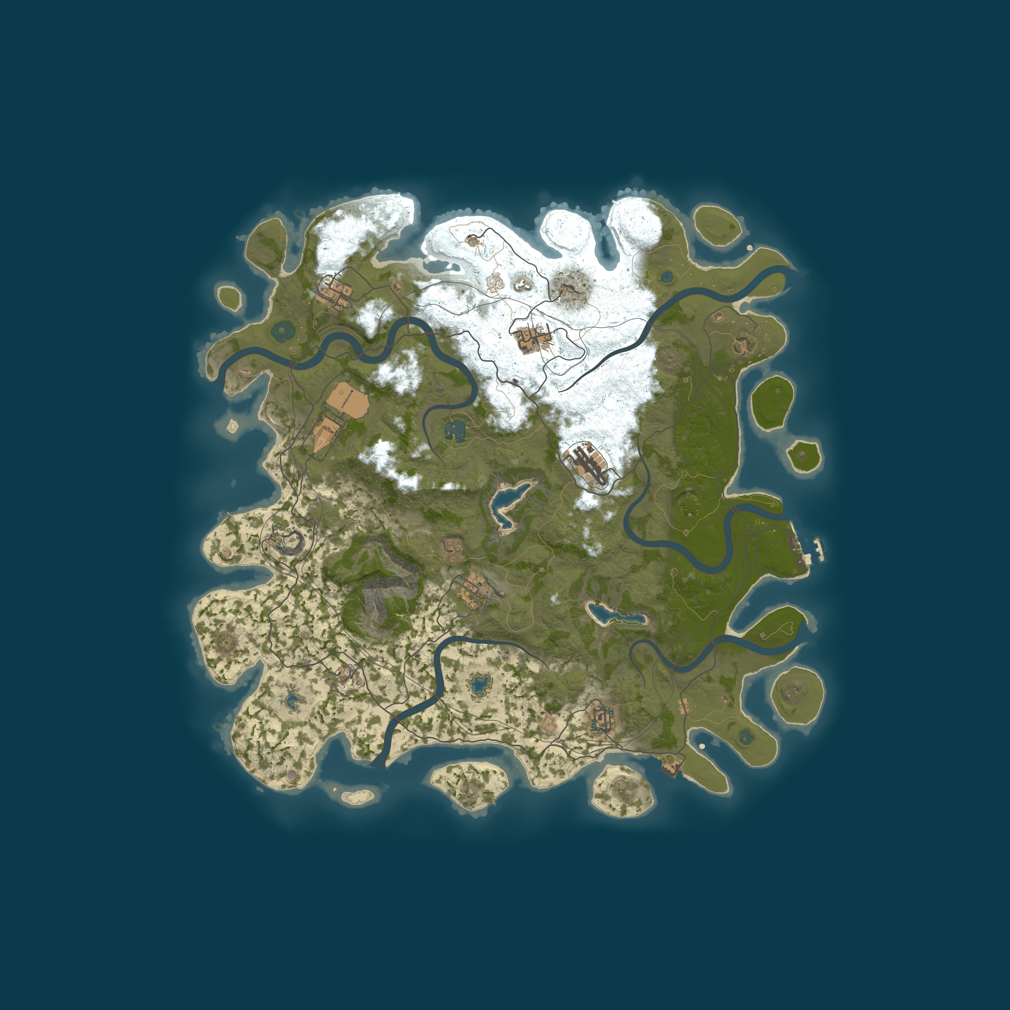 Map for RUSTWAY.RU • VANILLA • МОСКВА