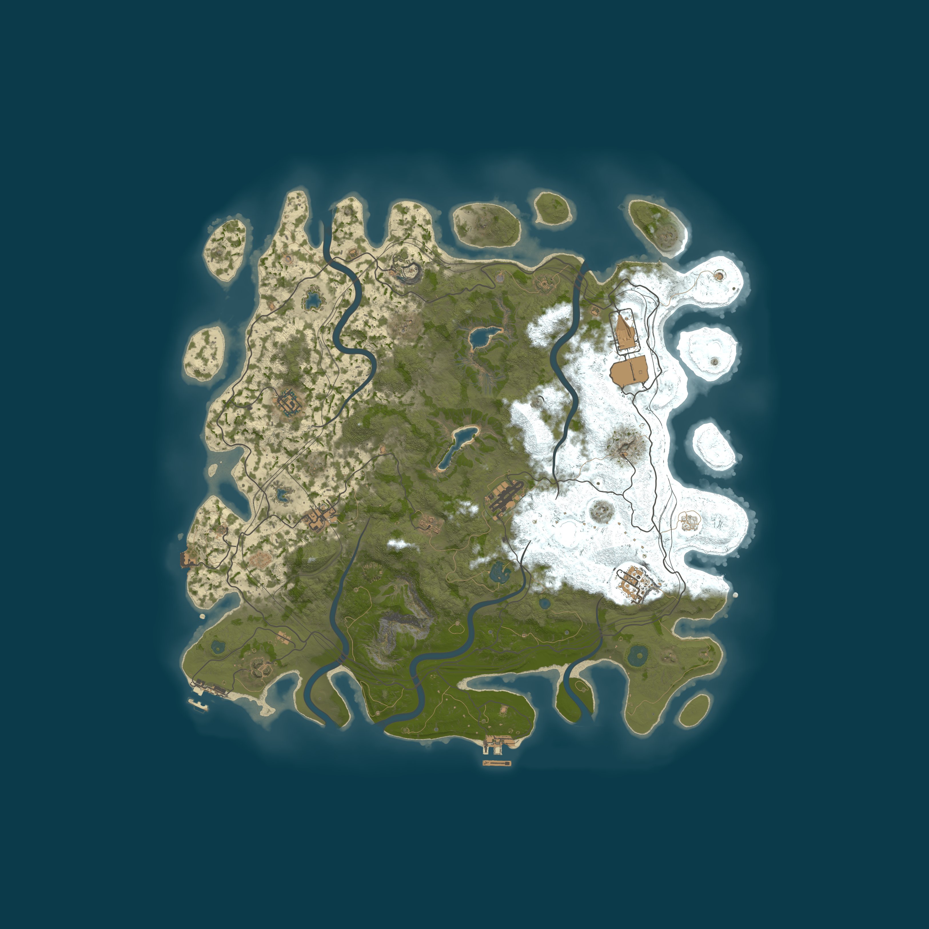 Map for General Confusion Build and Chill PvE 2X