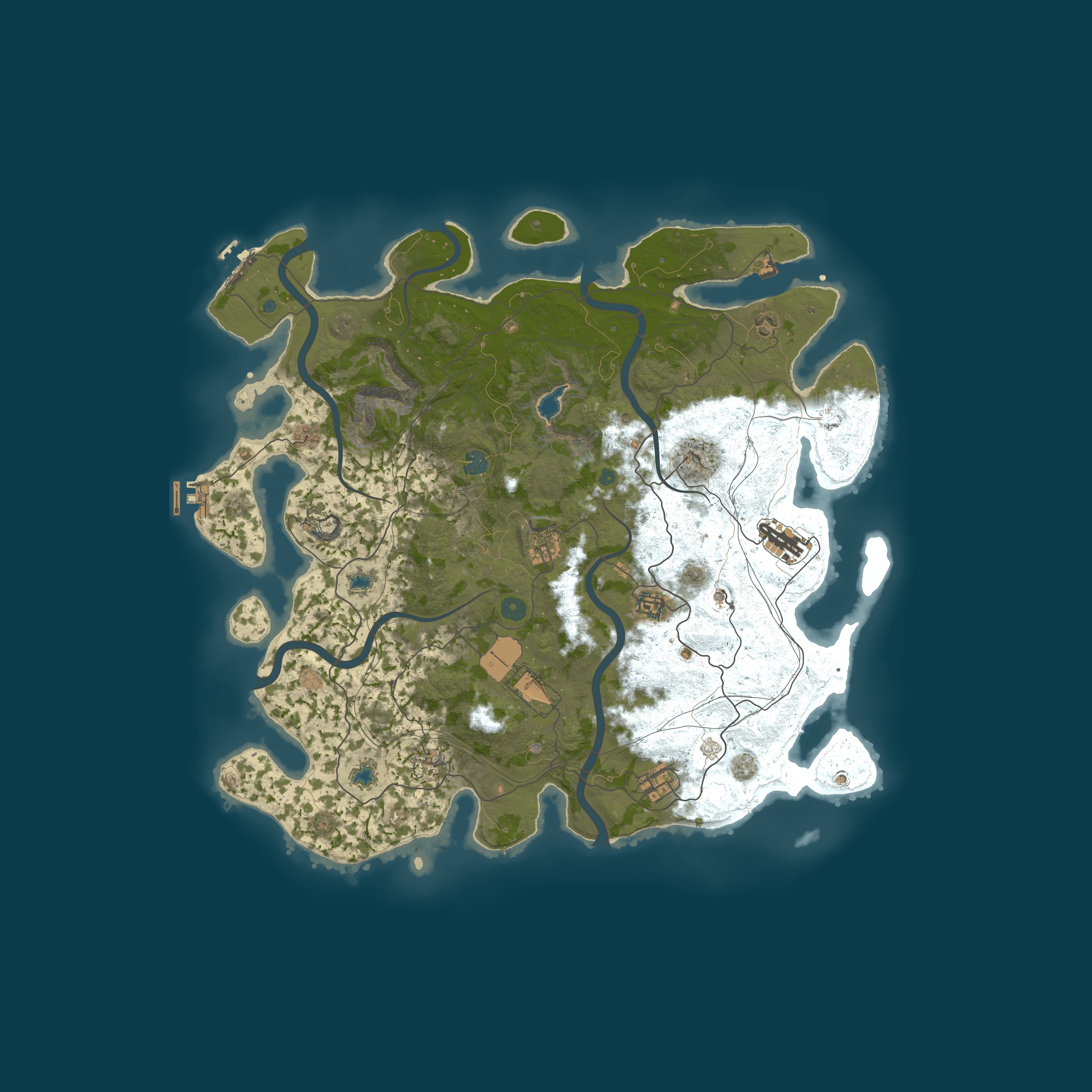 Map for 【开心萌橙PVE-kxmc】休闲娱乐/5倍/防抄家/任务