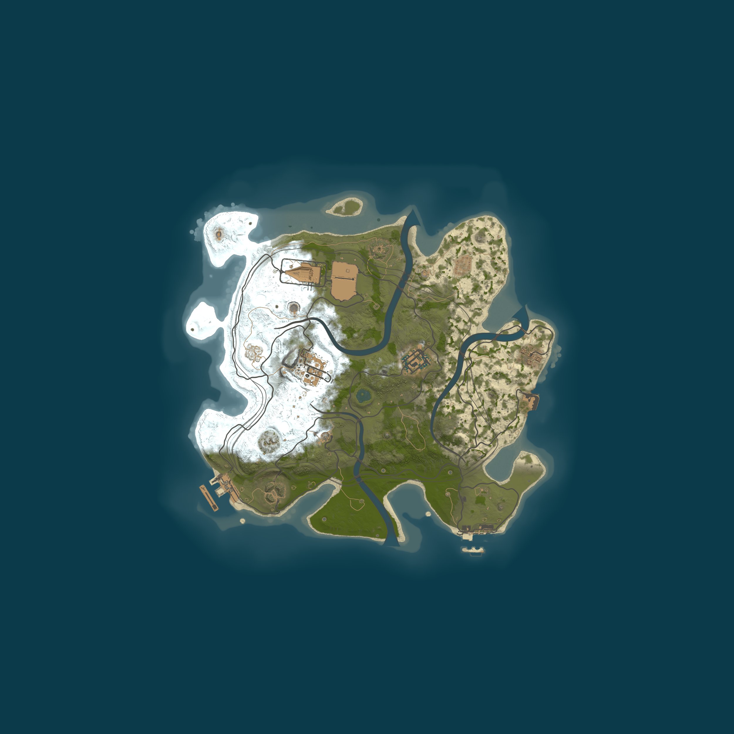 Map for Lone Star Rust Solo/Duo/Trio | Limited KOS | Noob Friendly | Ac