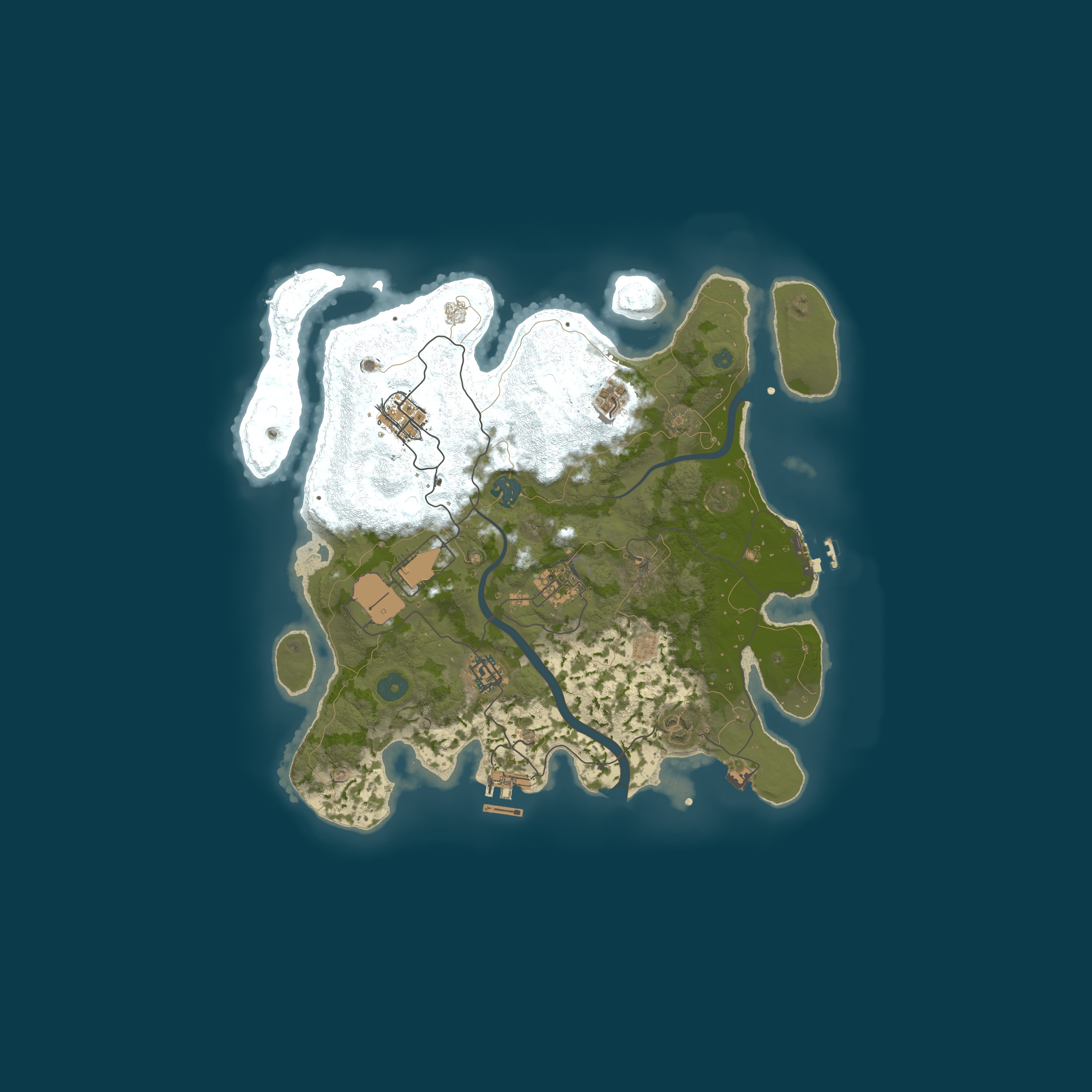 Map for [EU] GaliciaRust FRIENDLY NOOBS / SOLO-DUO-TRIO