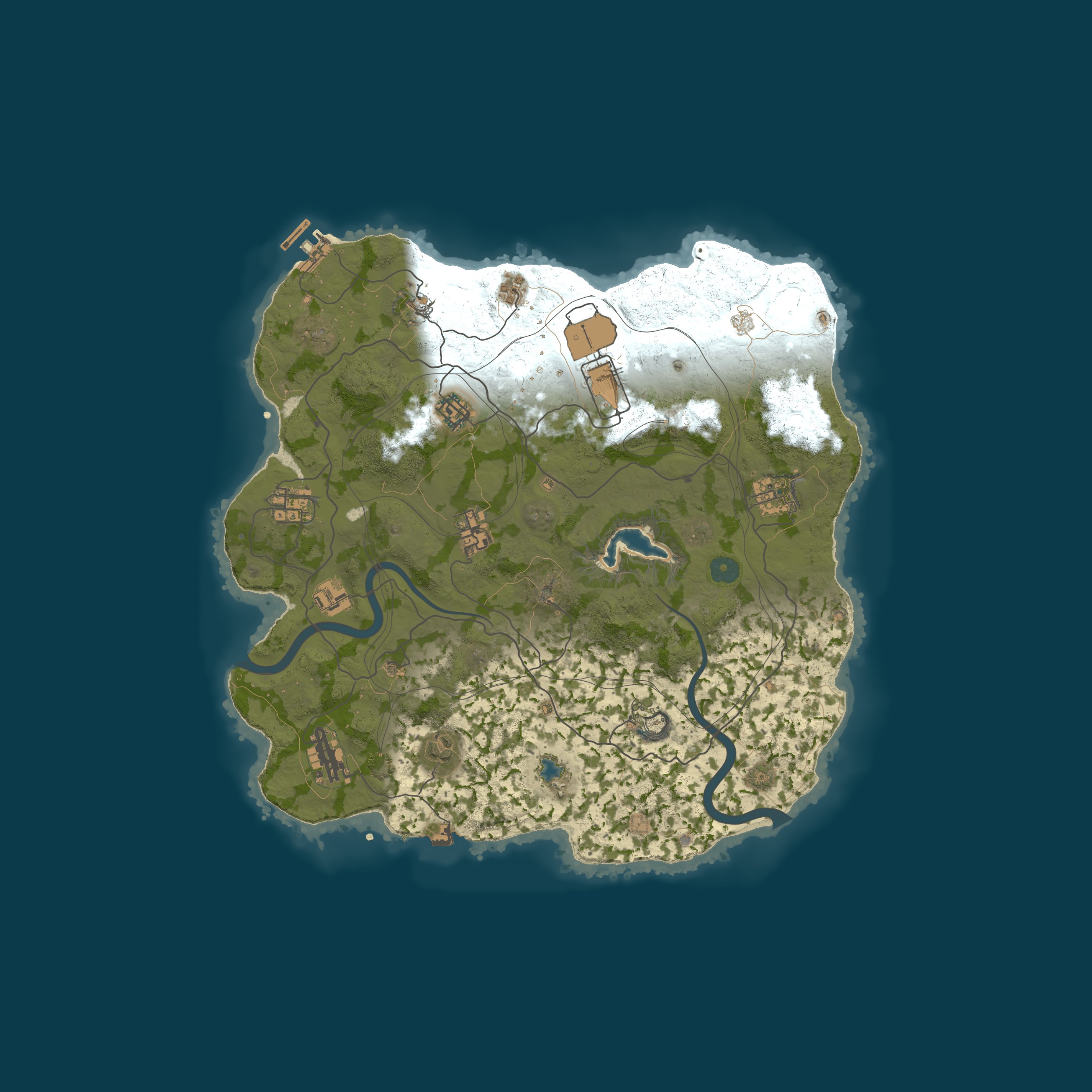 Rust map 3700/1337