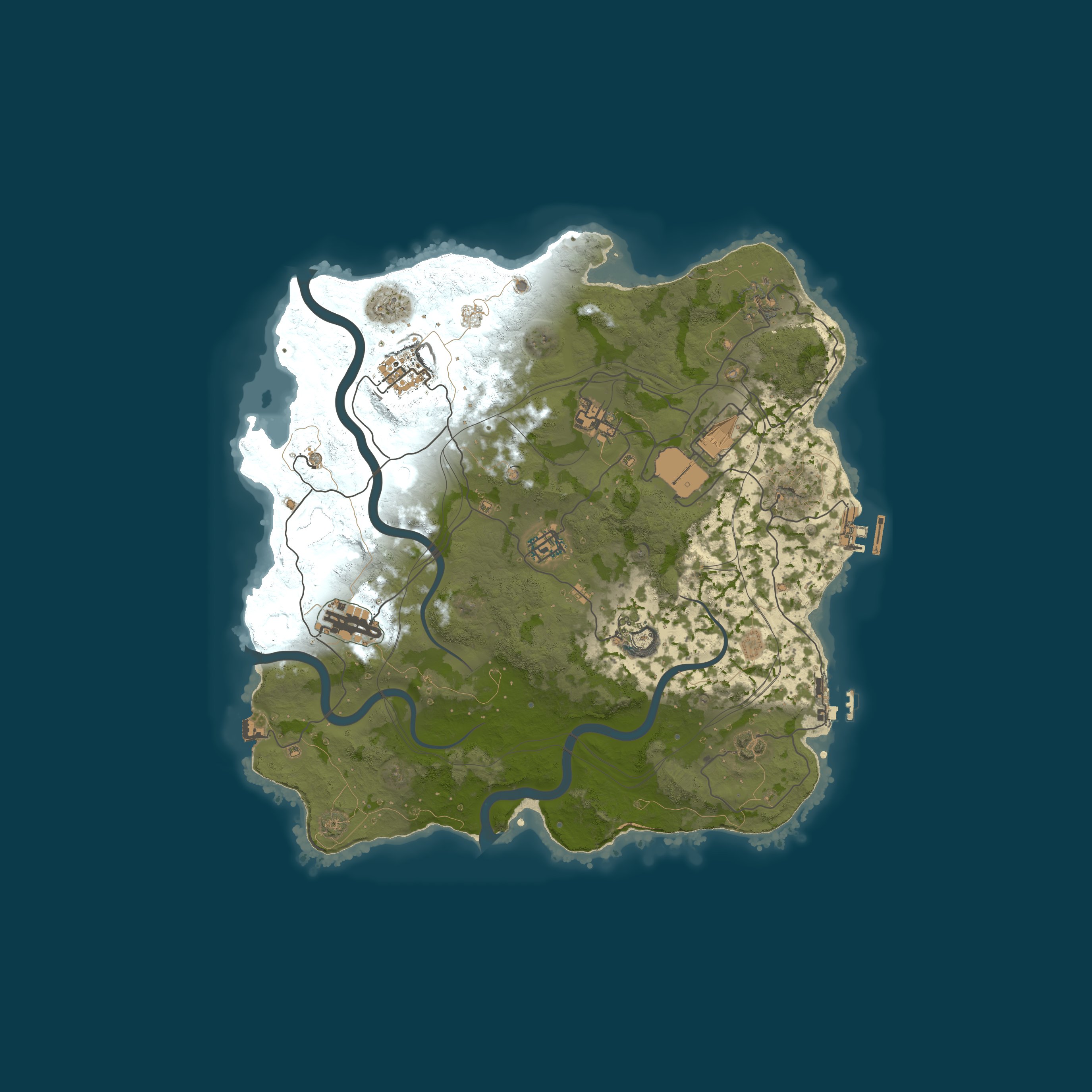 Map for TemplarGaming EU 3x Solo/Duo/Trio LootX3|SkinBox JUST WIPED