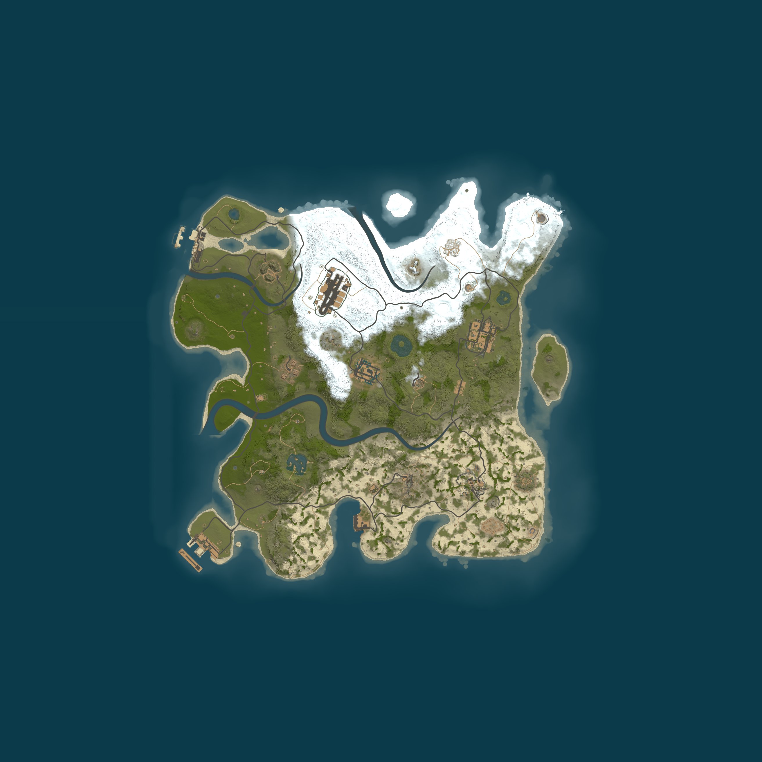 Map for MIGHTYRUST.GG|Small|Monthly|Low Upkeep