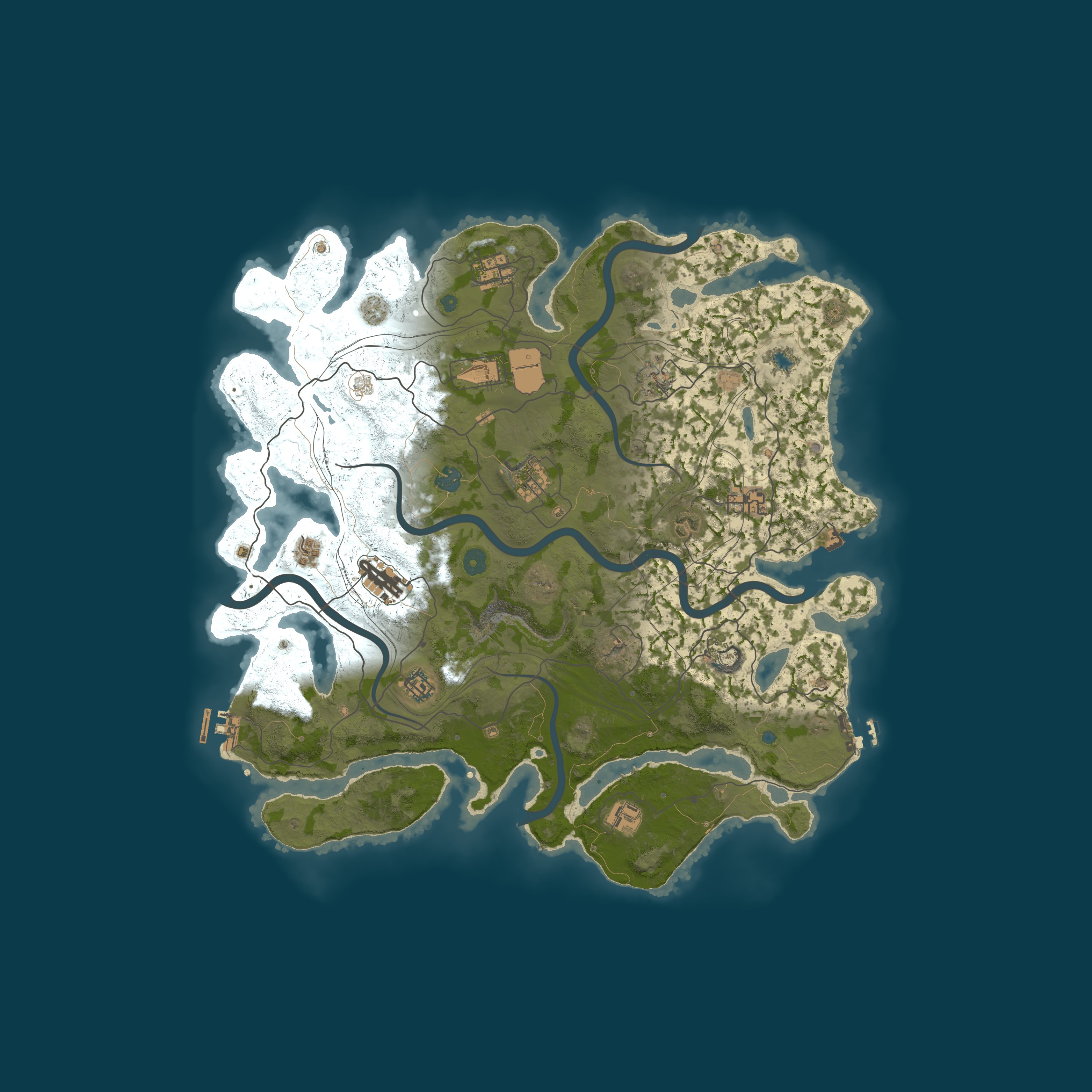 Rust map 4250/1337