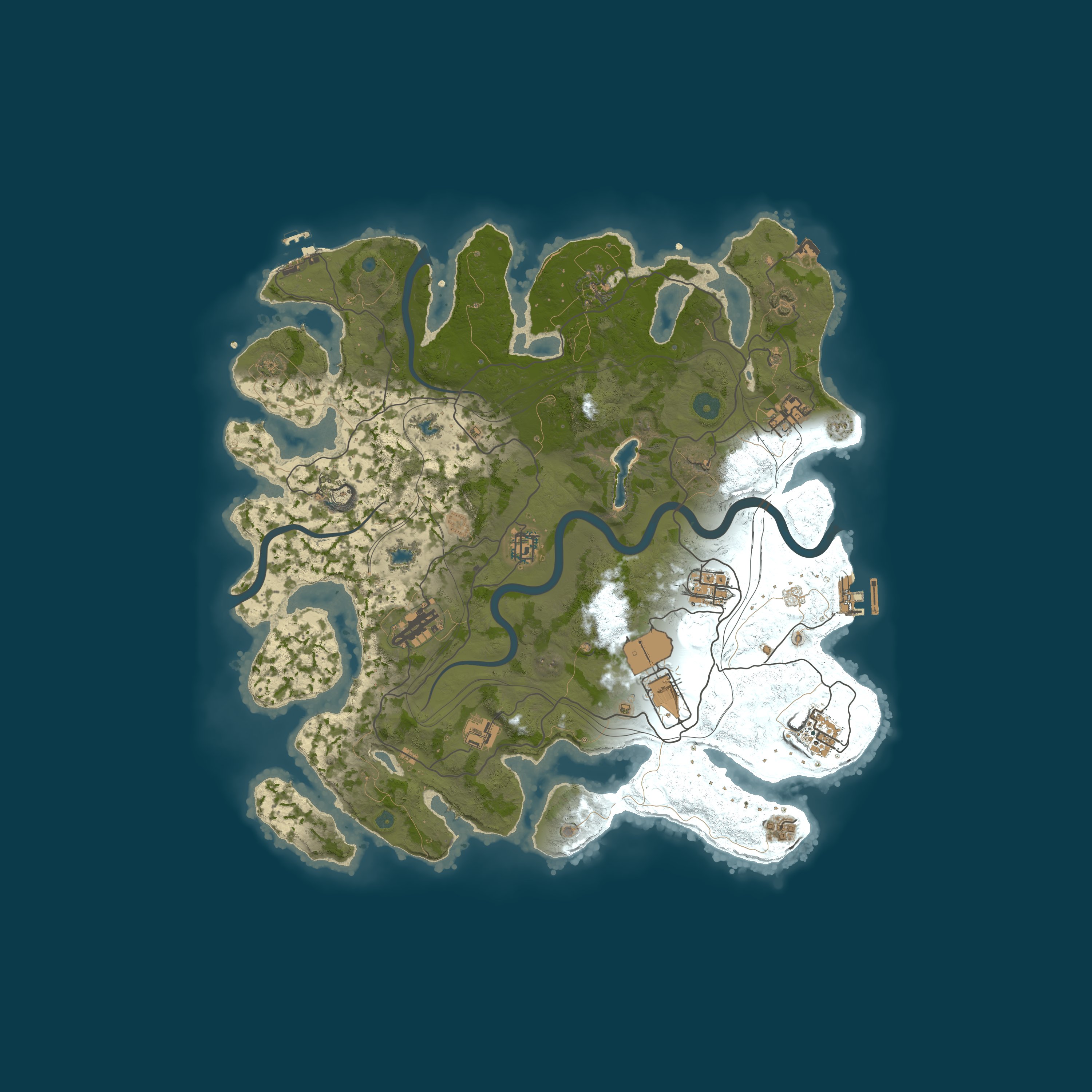 Rust map 4000/1337