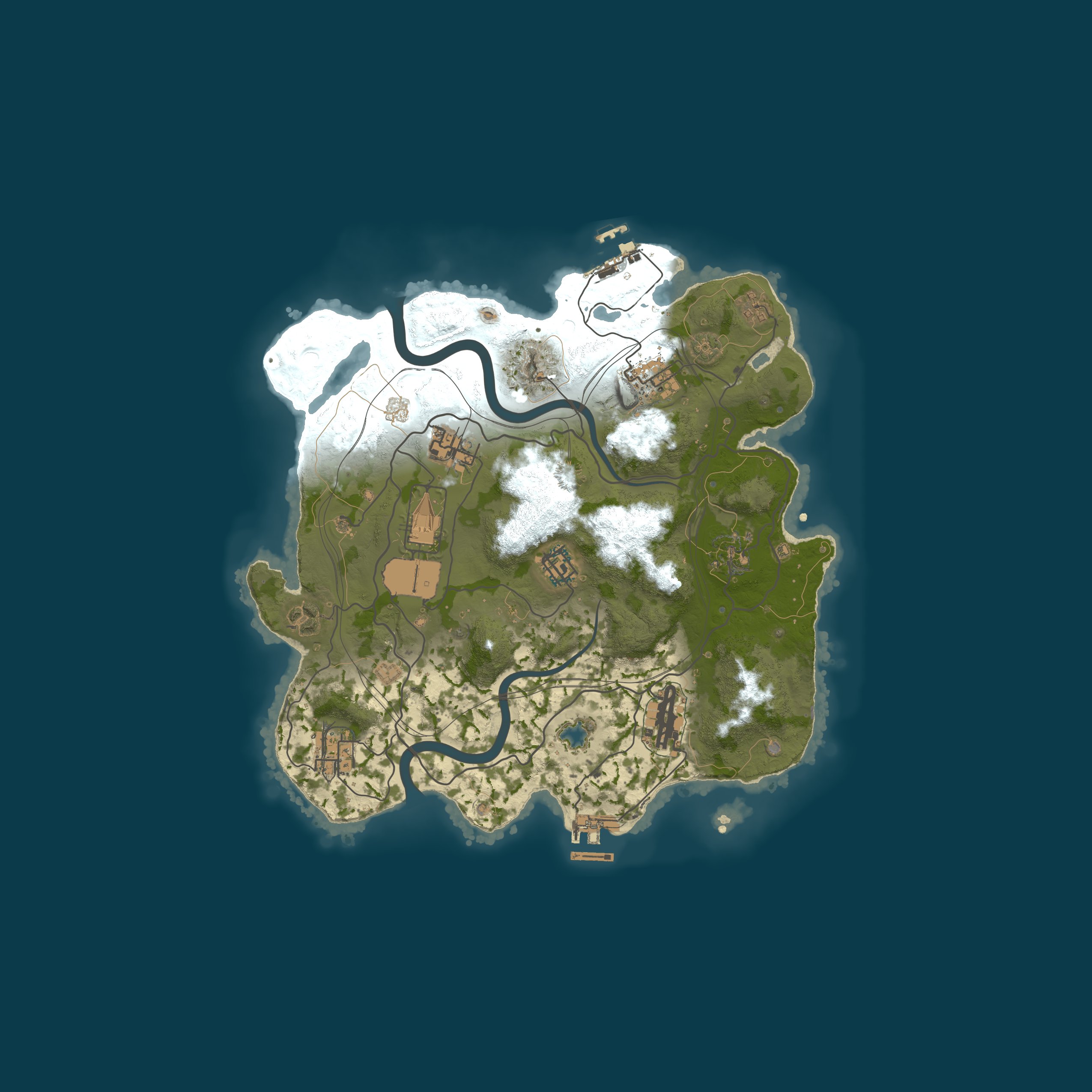 Rust map 3100/1337