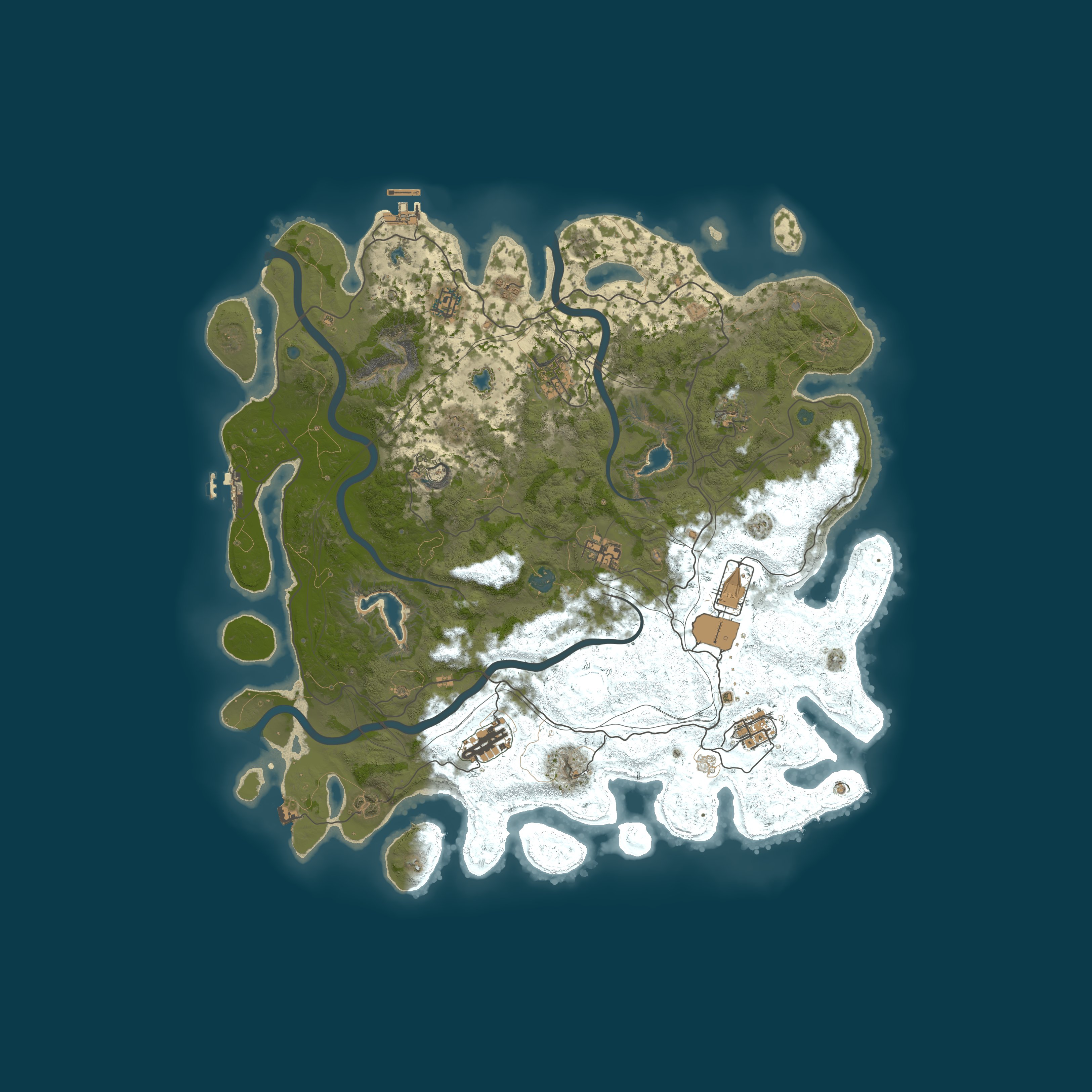 Map for ADRENALIN Rust RU X2 TOP|LOOT+ PVP 16.05