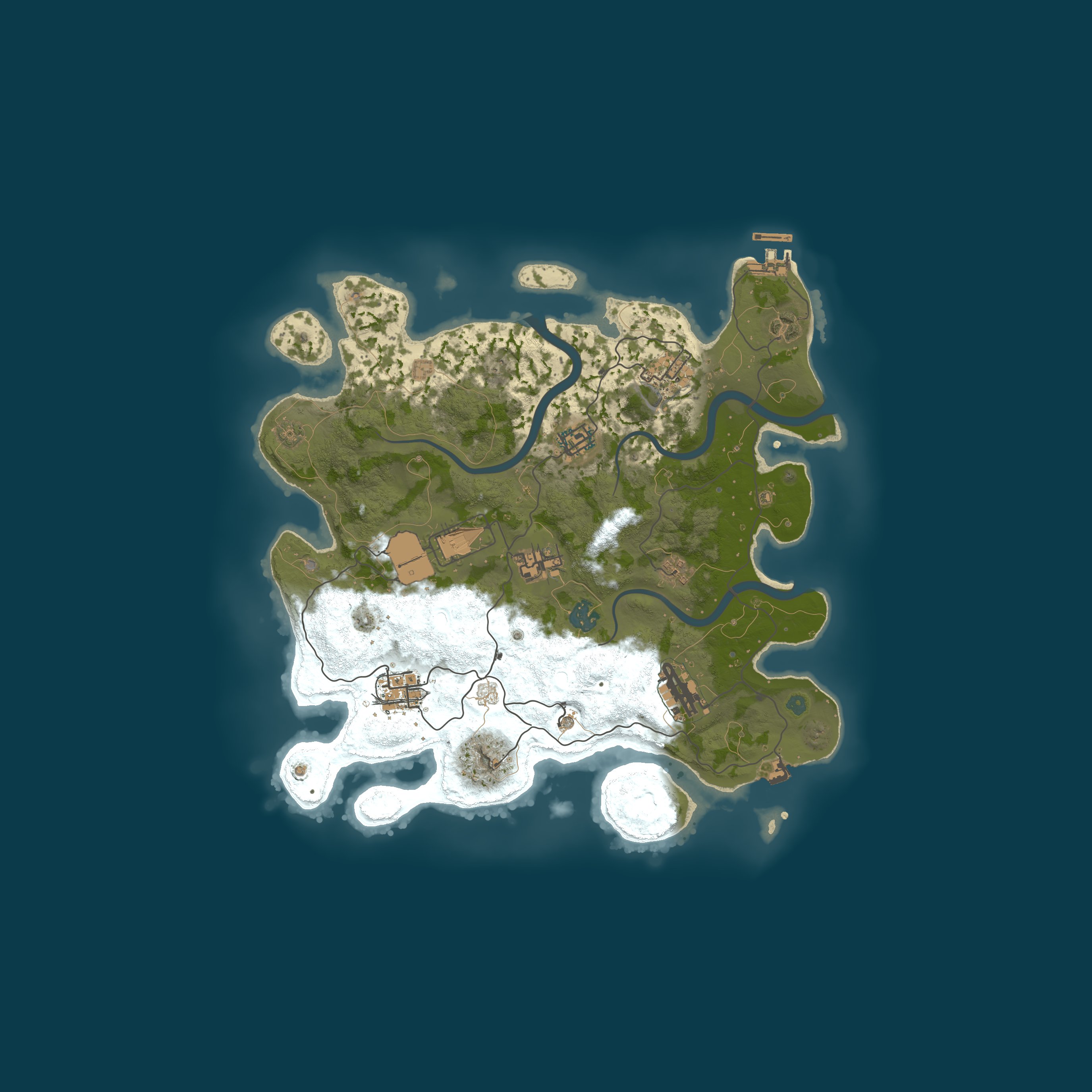 Map for The Forgotten Stars [PVE]