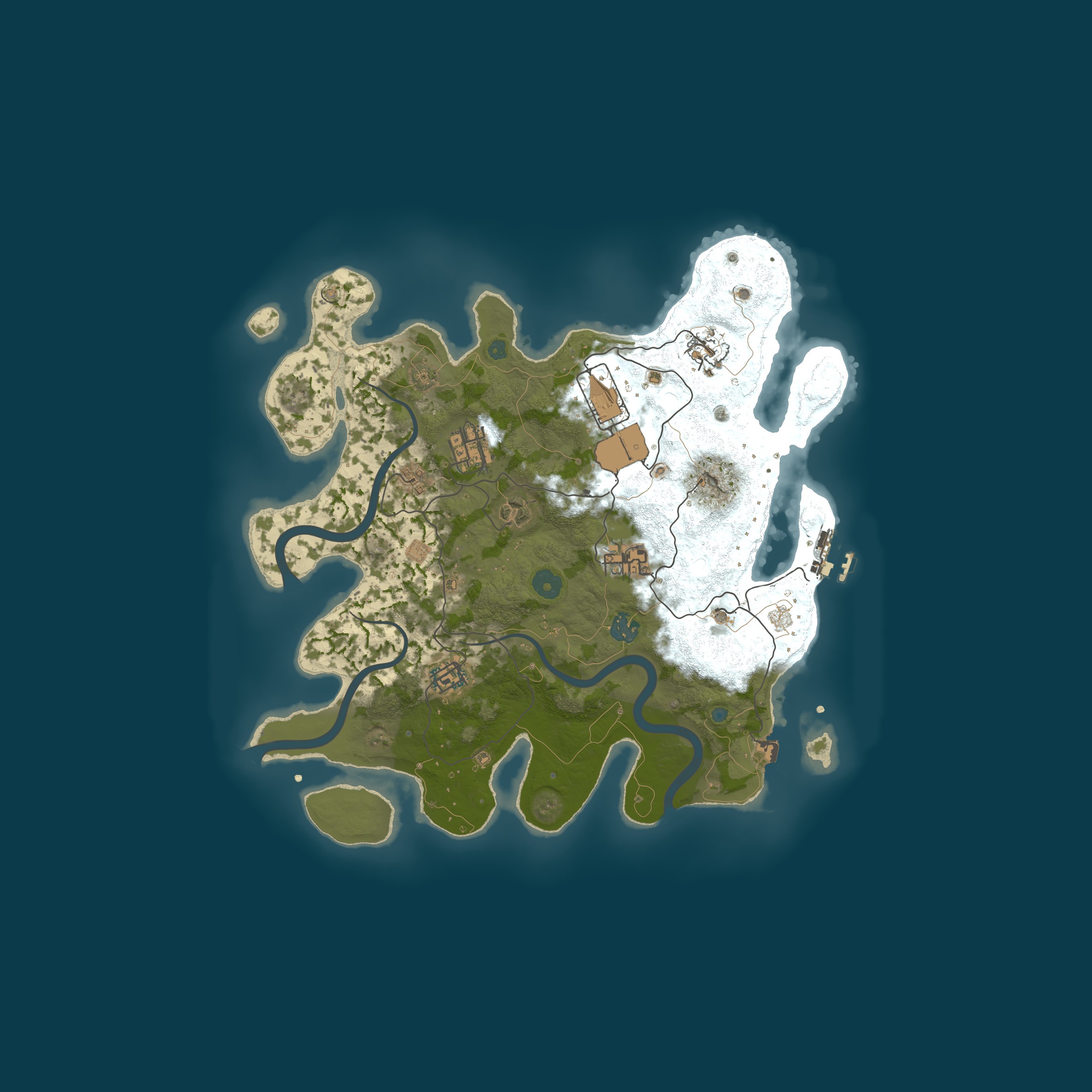 Map for [EU] [ES] La Española RUST  | Mensual | Full Vanilla | No BP W
