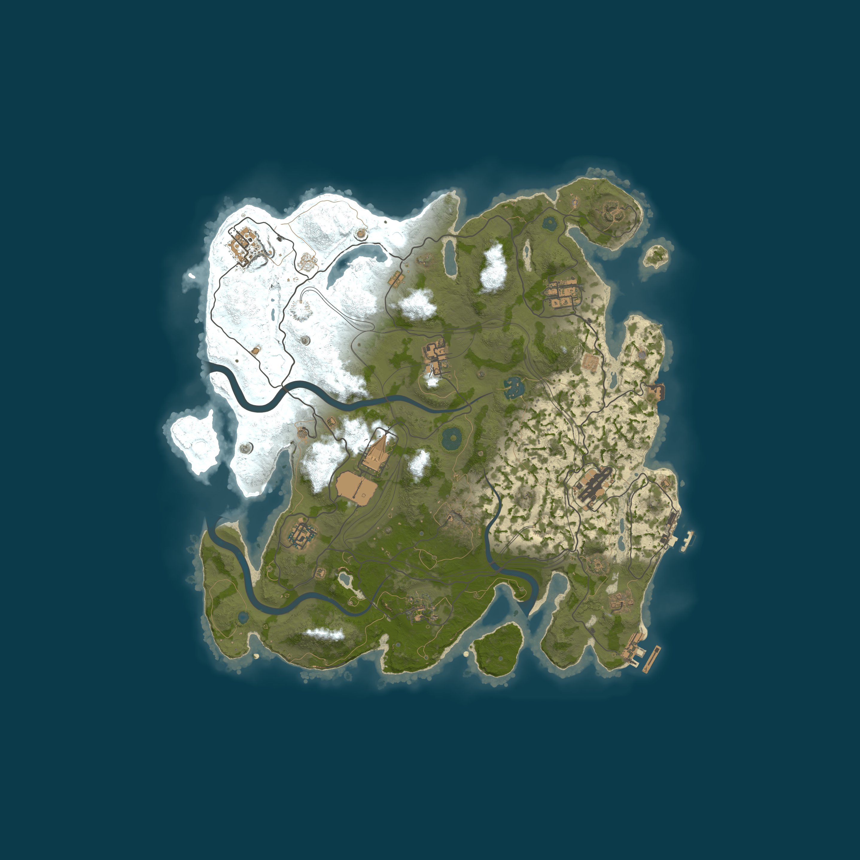 Map for Rust4Noobs | Main | Vanilla+ 2x Monthly | No BP Wipe